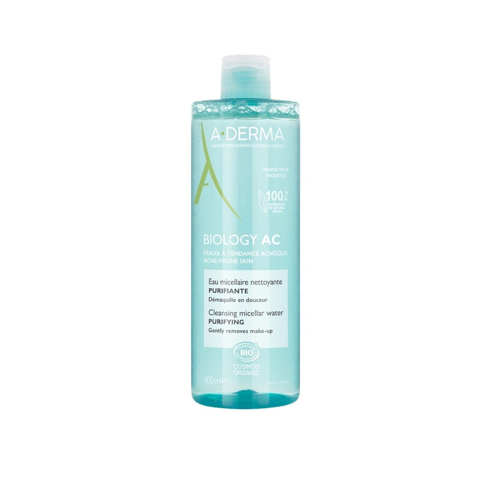 A-Derma Biology AC Cleansing Micellar Water 400ml (13.52floz) 1