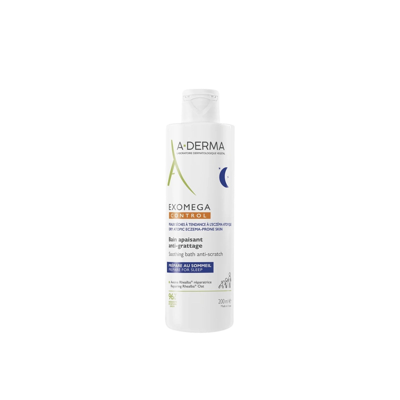 A-Derma Exomega Control Soothing Bath Anti-Scratch 200ml (6.76floz) 1