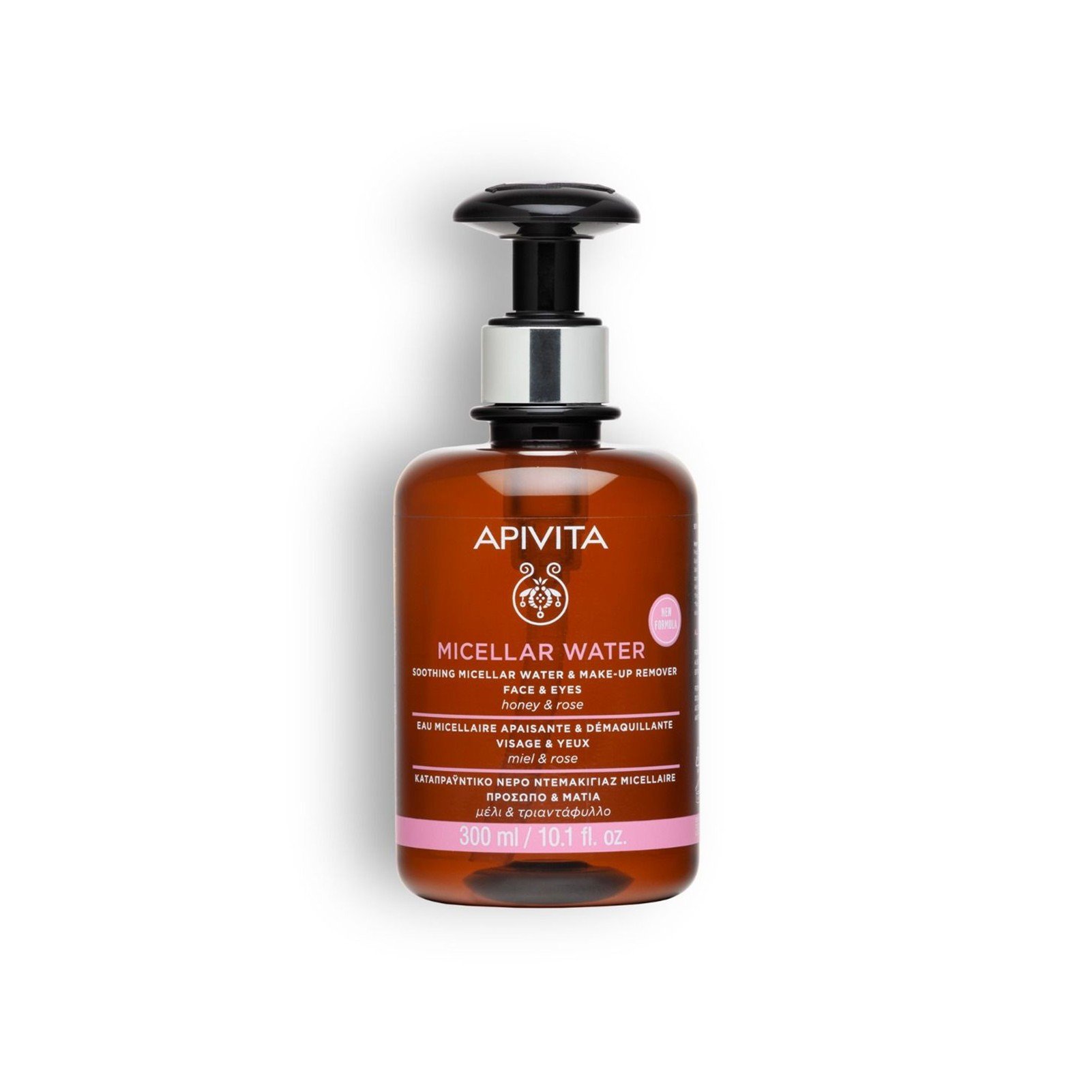 APIVITA Beruhigendes Mizellenwasser & Make-up-Entferner Gesicht & Augen 300ml — Produktbild