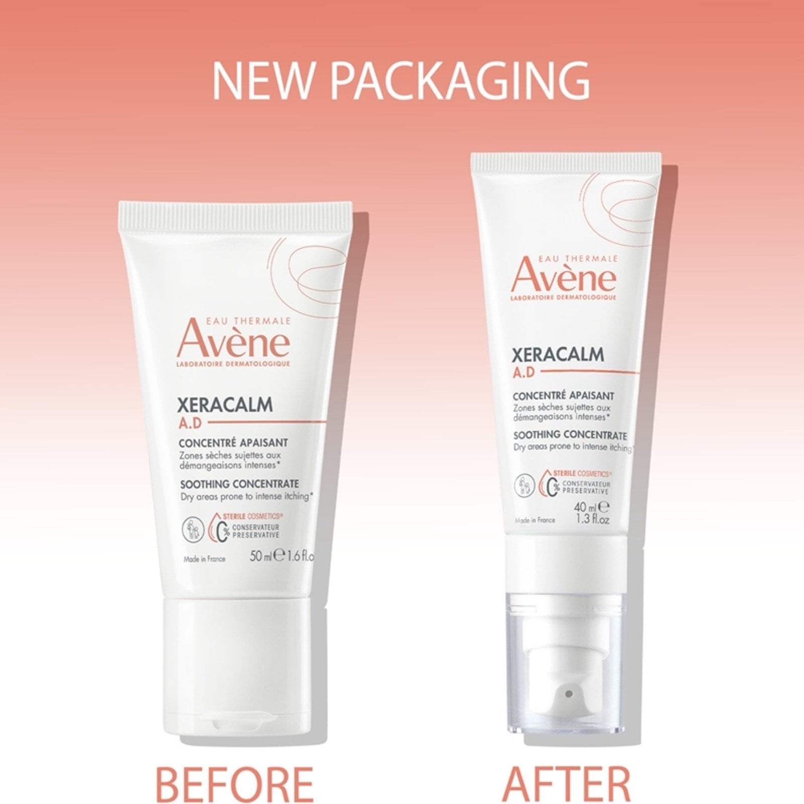 Avène Xeracalm A.D Soothing Concentrate 40ml (1.35floz) USA