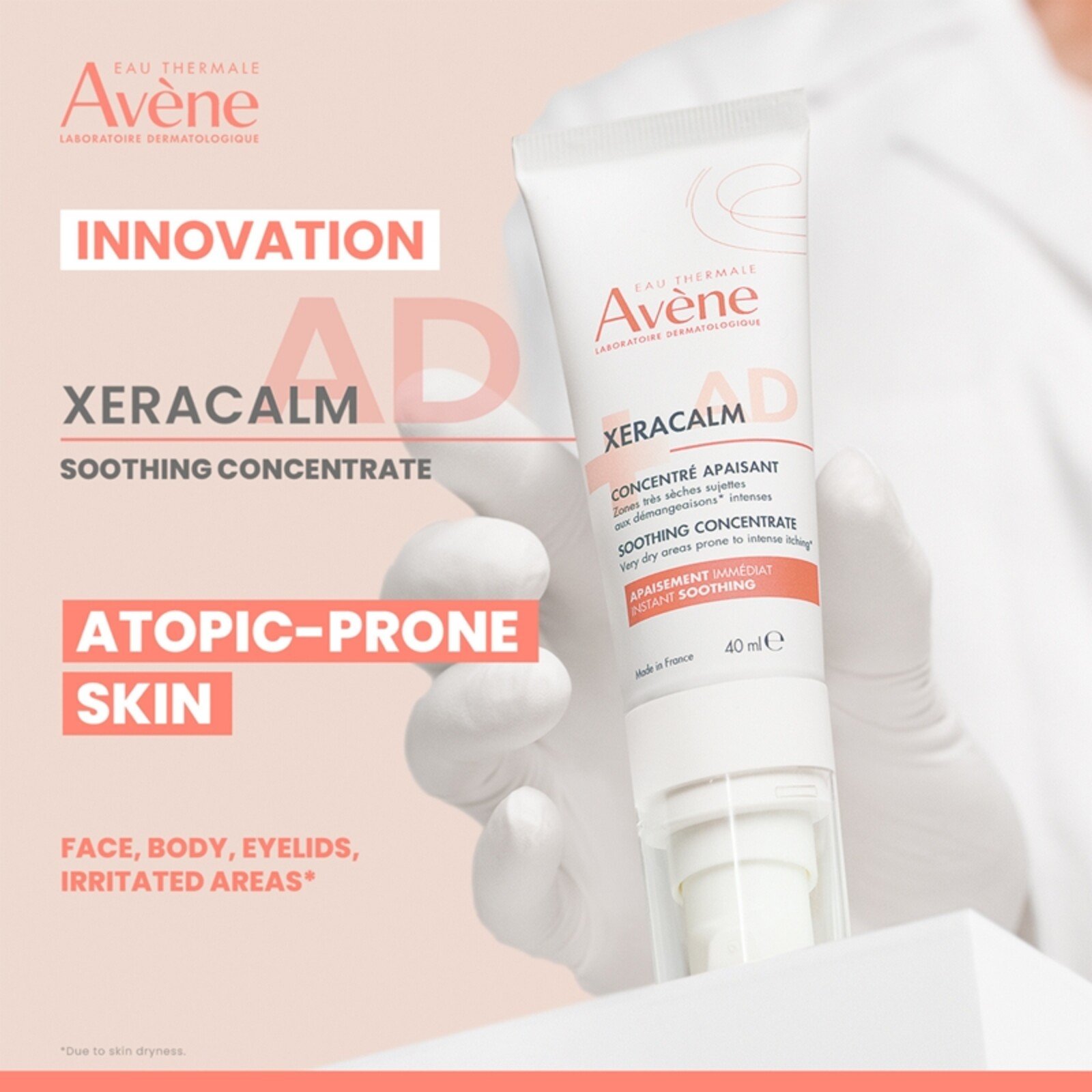 Avène Xeracalm A.D Soothing Concentrate 40ml (1.35floz) USA