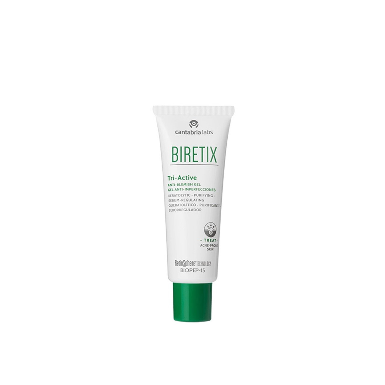 Biretix Tri-Active Anti-Unreinheiten Gel 50ml — Produktbild