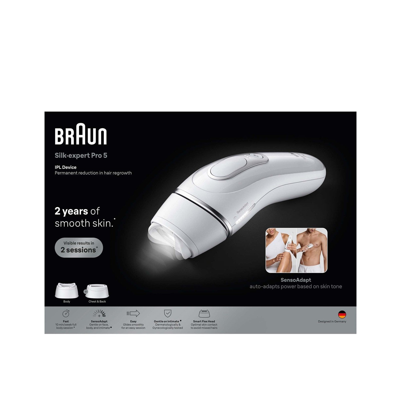 Braun Sistema de Depilação por luz Pulsada Silk-Expert Pro 5