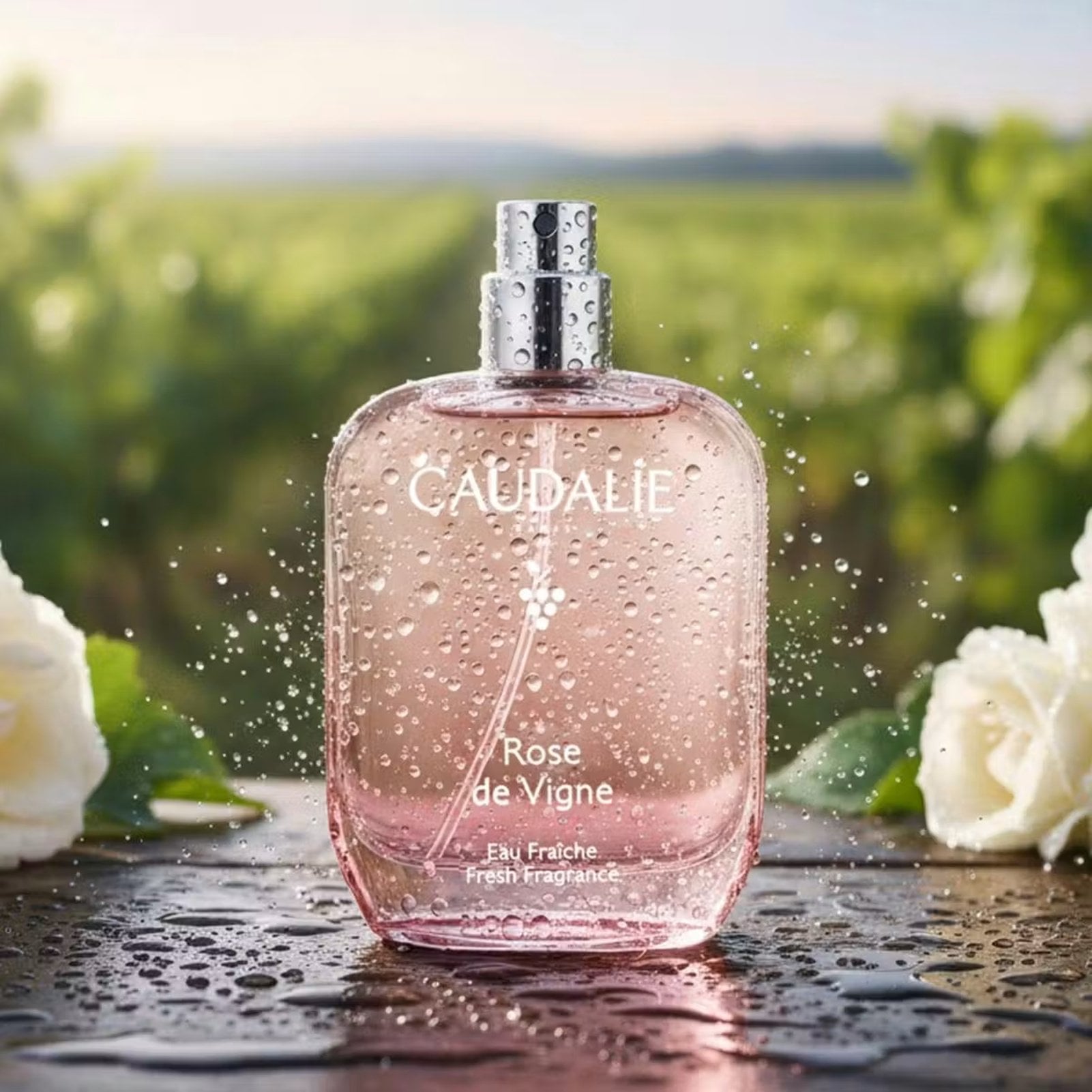 CAUDALIE FLEUR DE VIGNE Eau Fraîche Caudalie Rose de Vigne Fresh Fragrance 50ml (1.6 fl oz) USA