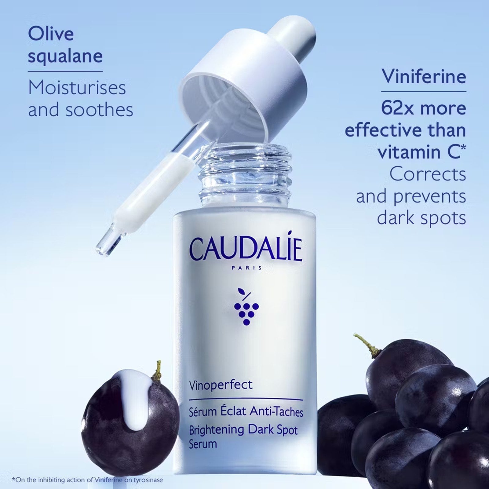 美容液 CAUDALIE vinoperfect 30ml Caudalie Vinoperfect Brightening Dark Spot Serum 30ml (1.01floz) USA