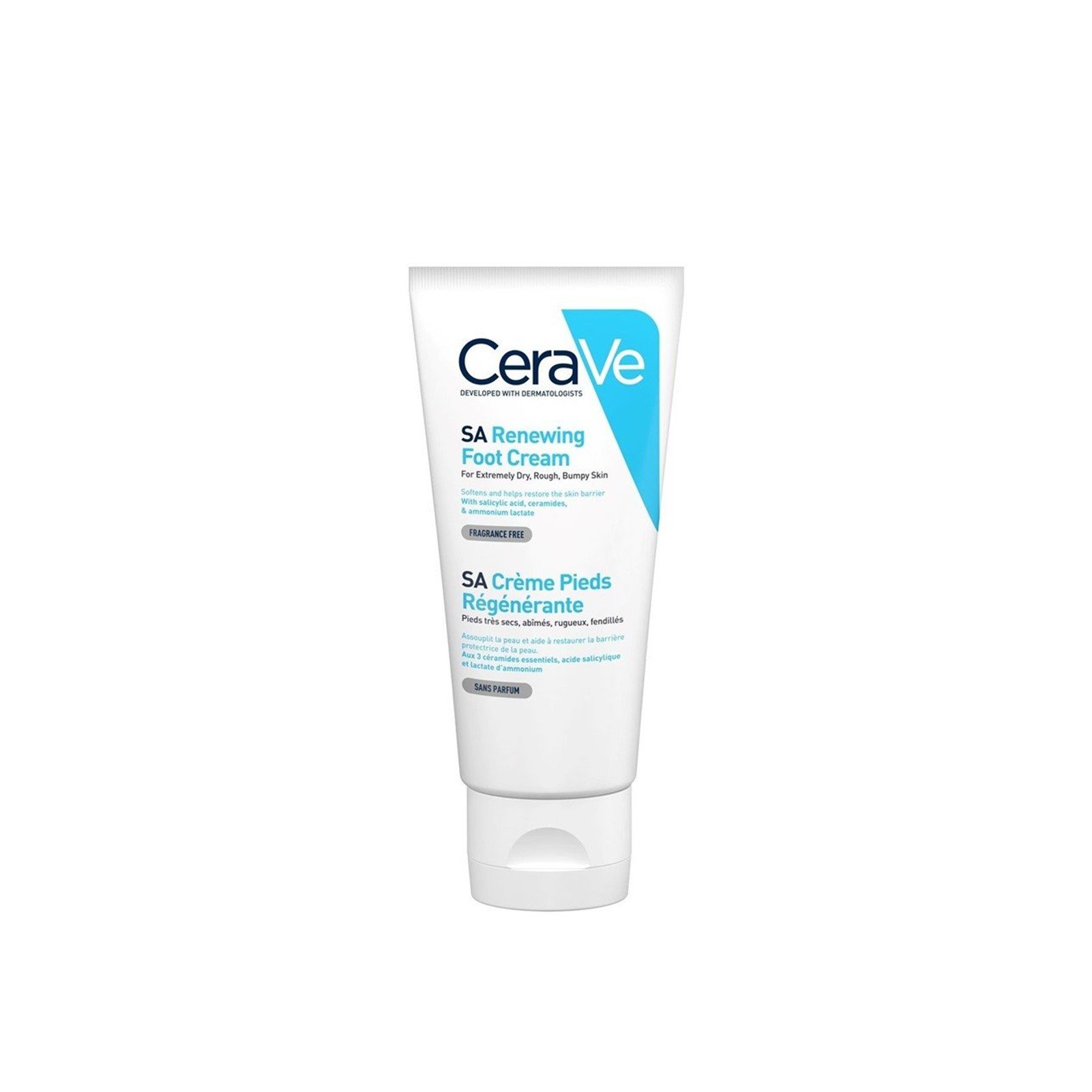CeraVe Renewing SA Fußcreme Sehr Trockene Rissige Haut 88ml — Produktbild