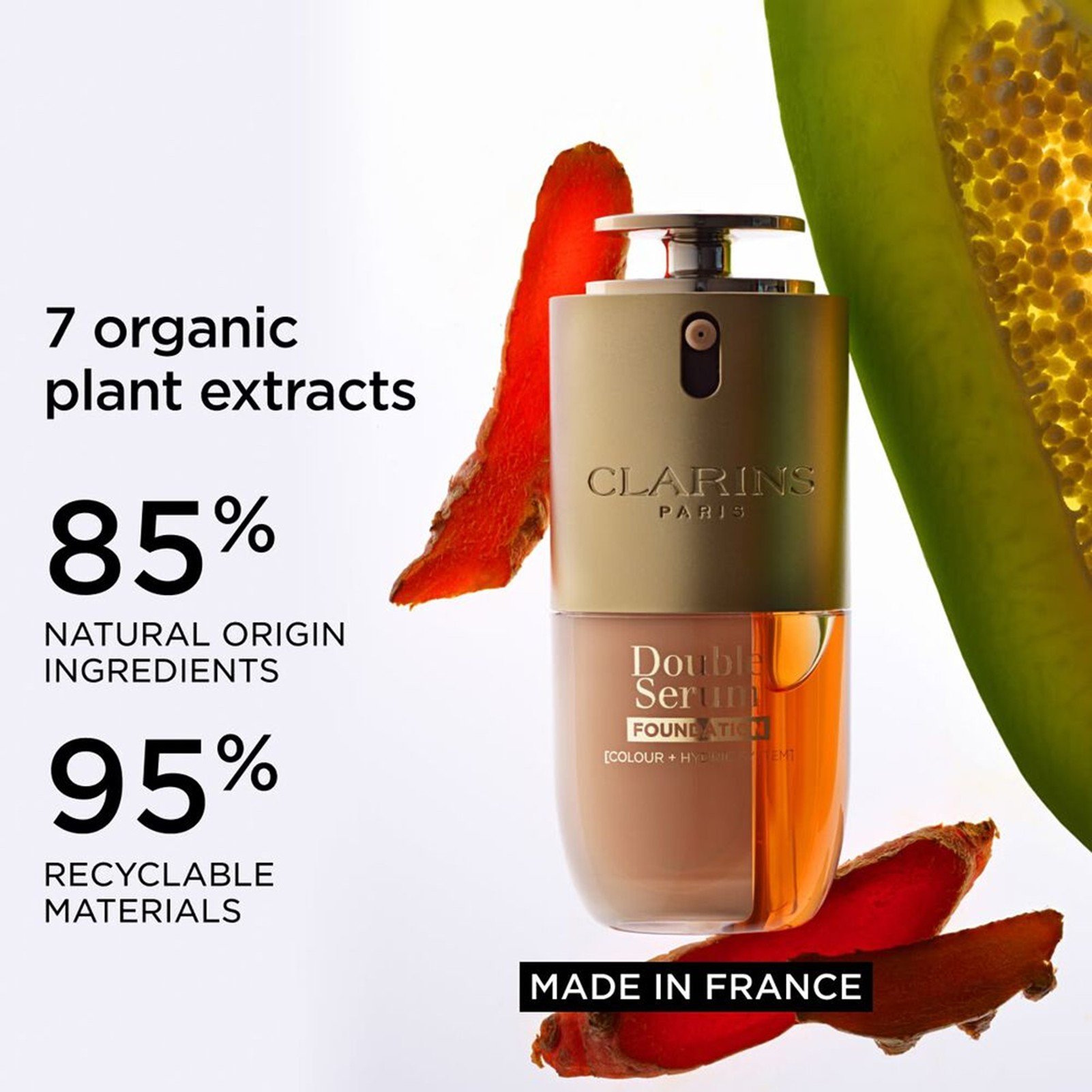 Clarins Double Serum Foundation D4N 30ml (1floz) USA