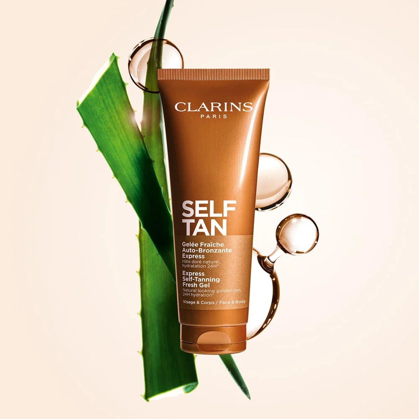 Clarins Self Tan Express Self-Tanning Fresh Gel 125ml Laos