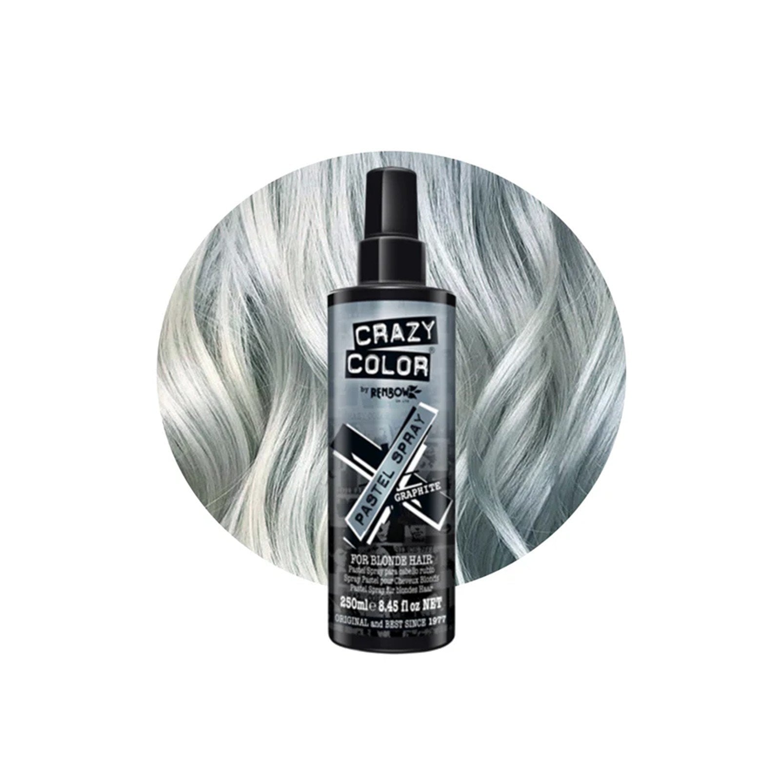 Crazy Color Pastel Spray Graphite 250ml (8.45floz) USA