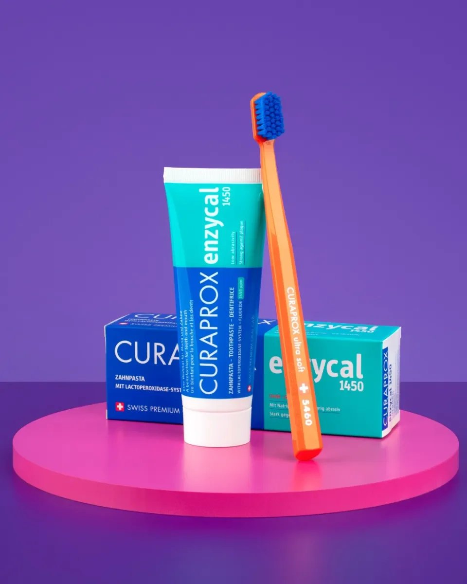 Curaprox Enzycal 1450 Toothpaste 75ml (2.5floz) USA