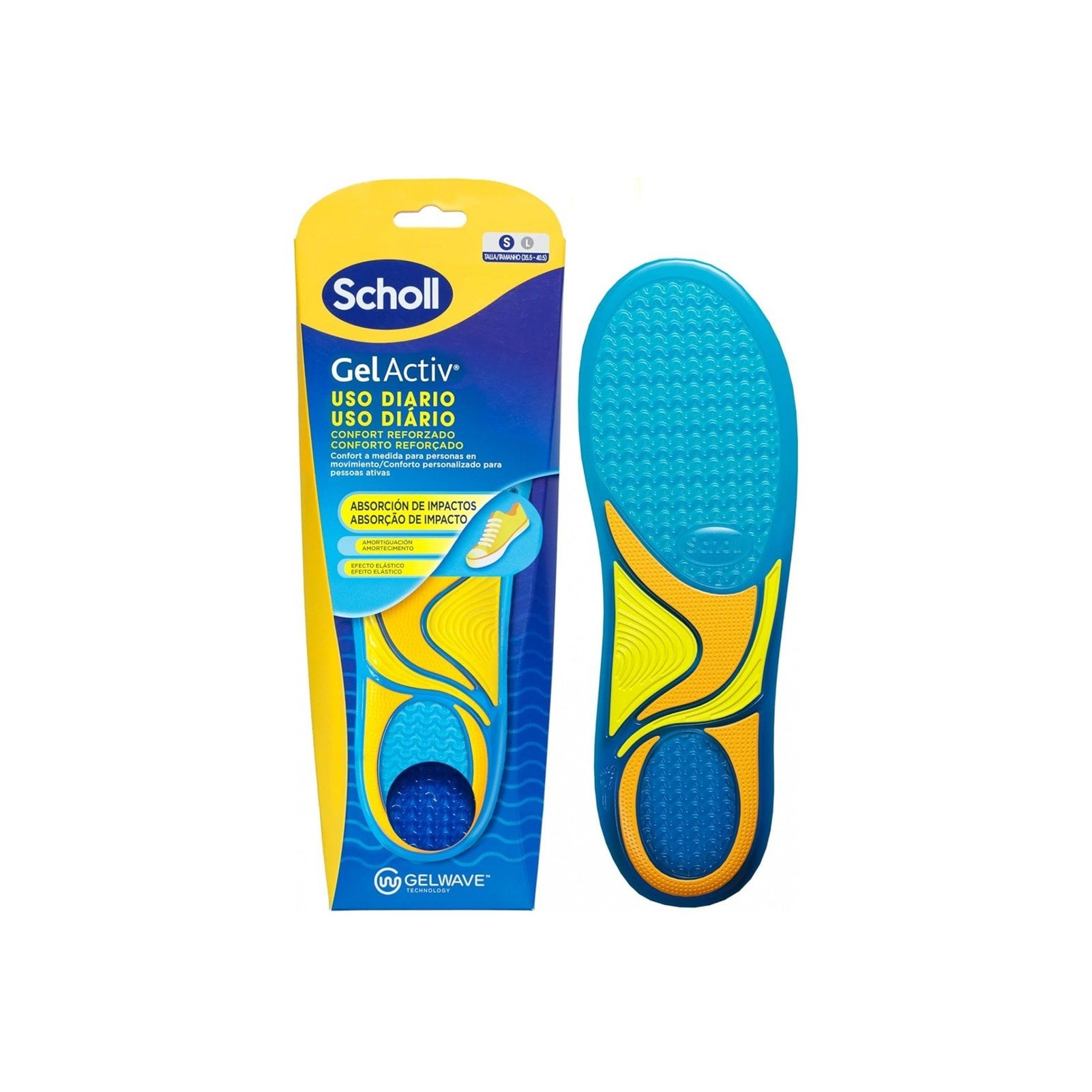 Dr Scholl Dr Scholl GelActiv Einlegesohlen für den Täglichen Gebrauch Damen 35,5-40,5