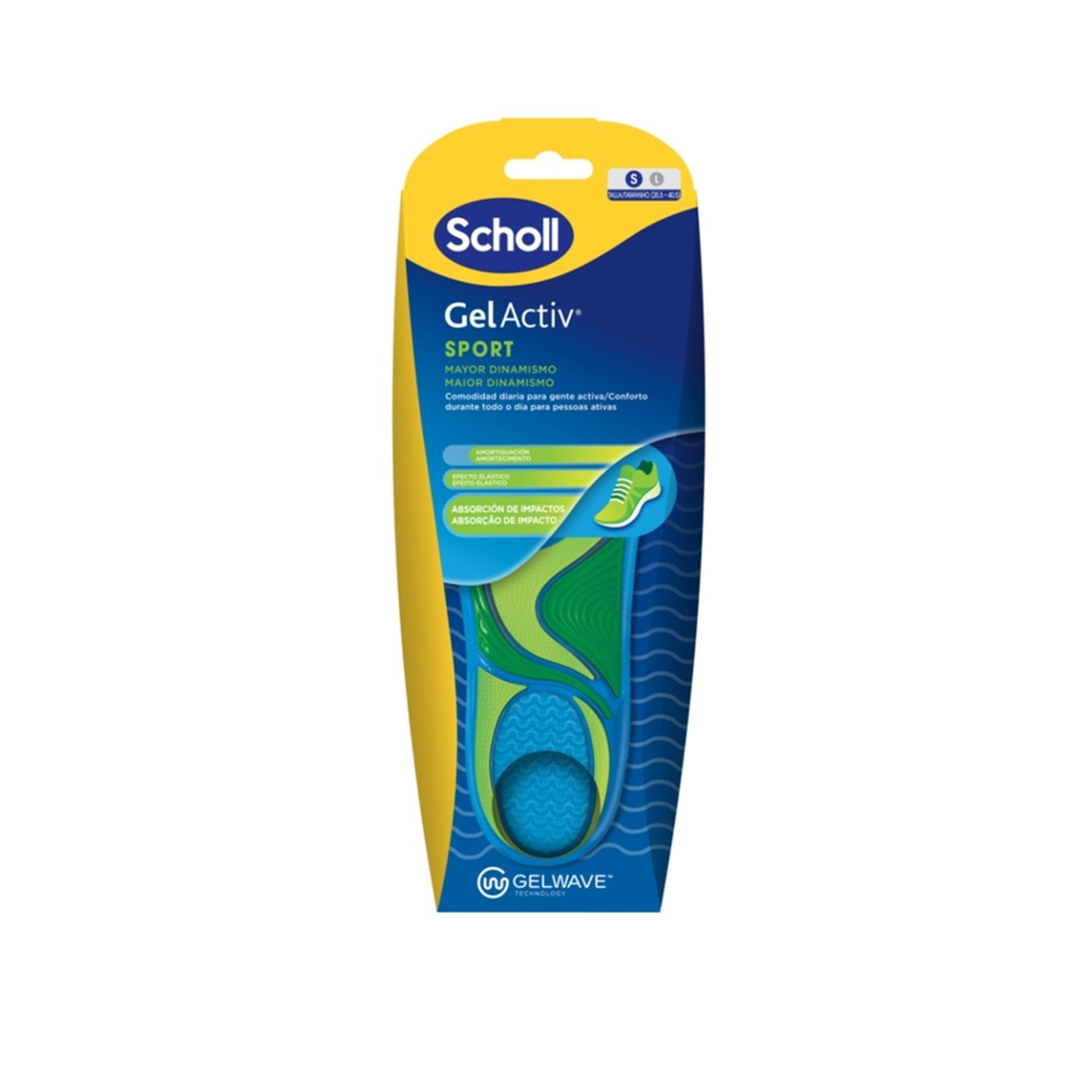 Dr Scholl Dr Scholl Gelactiv Einlegesohlen Sport Damen 2x 35.5-40.5