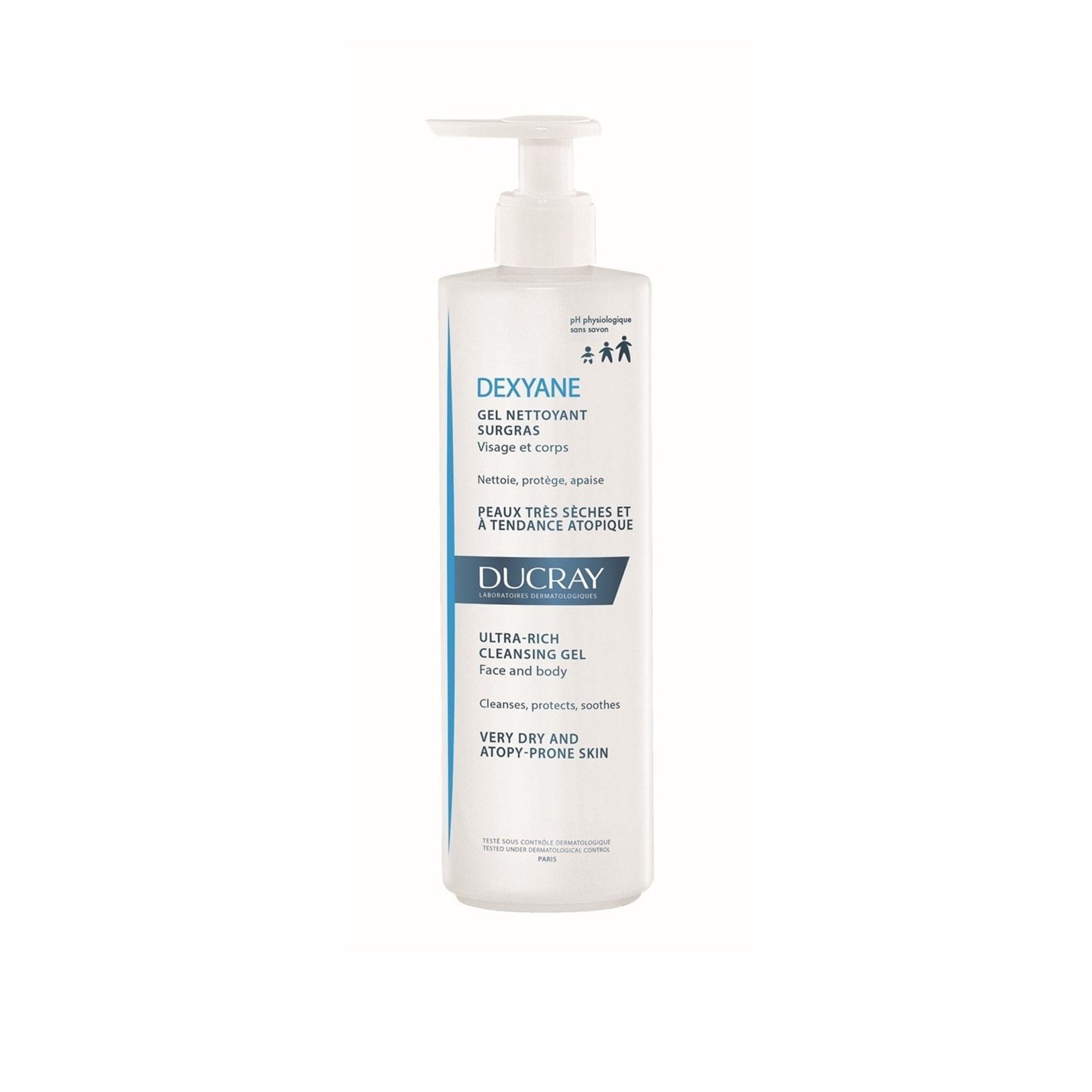Ducray Ducray Dexyane Ultra-Reichhaltiges Reinigungsgel 400ml