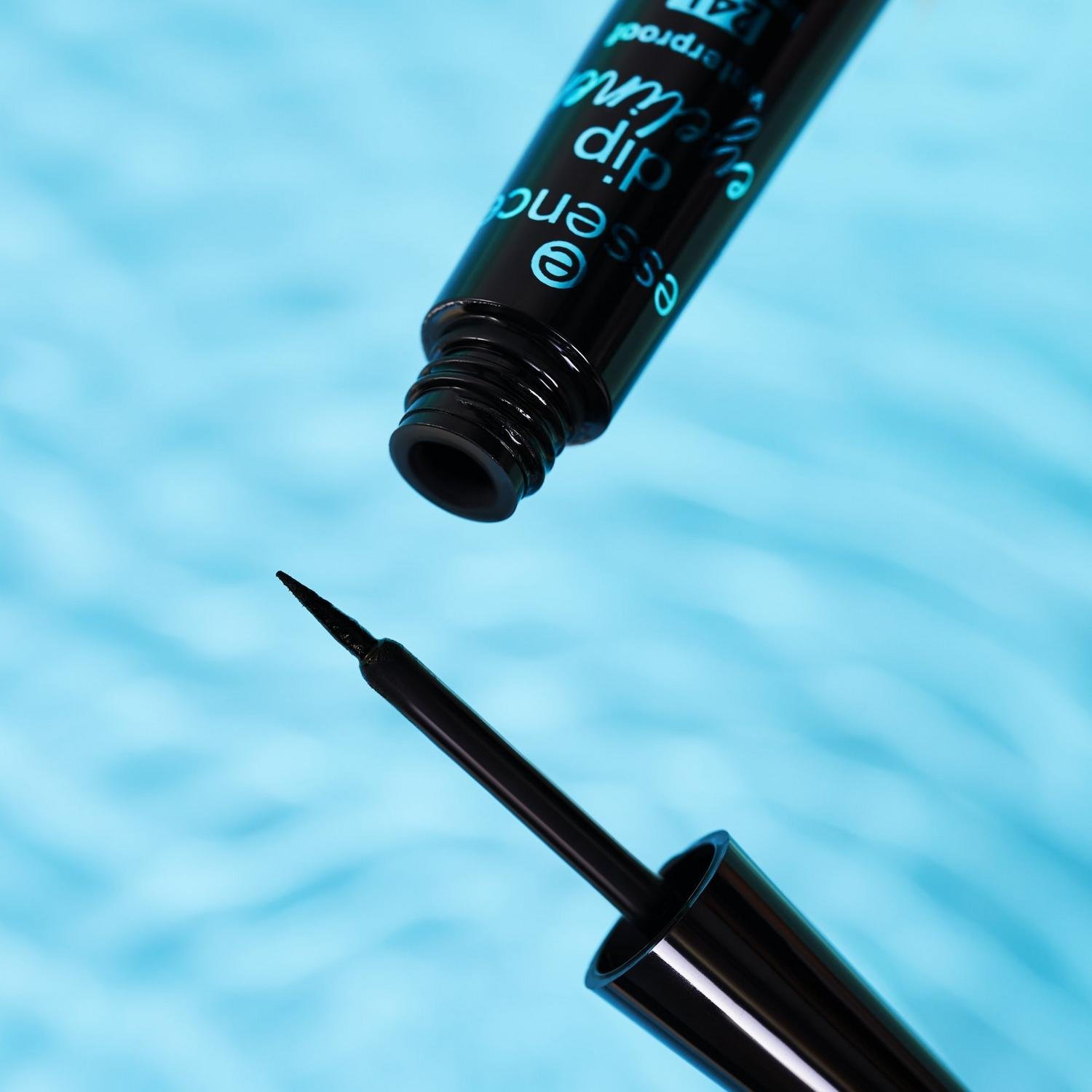 Essence Dip Eyeliner Waterproof 24h Long-Lasting 01 Black 3ml Brasil