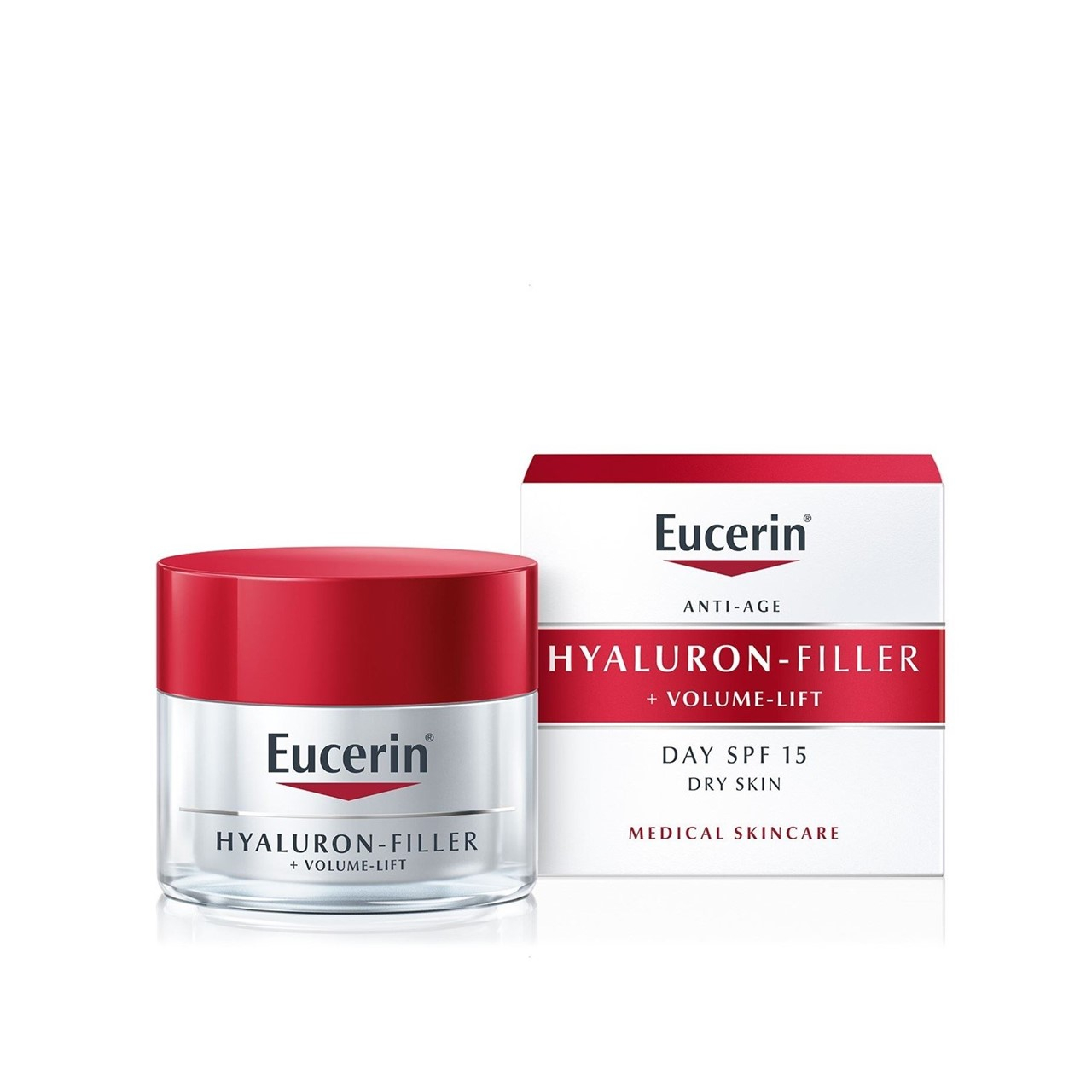 Eucerin Hyaluron-Filler + Volume-Lift Tag Trockene Haut SPF15 50ml — product photo