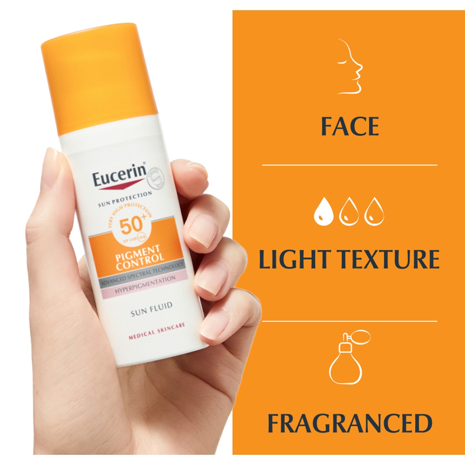 Eucerin Sun Pigment Control Sun Fluid SPF50+ 50ml Egypt