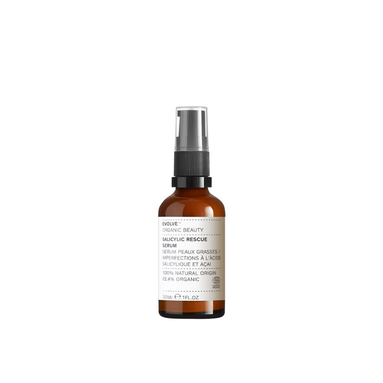 Evolve Organic Beauty Evolve Salicylic Rescue Serum 30ml — Produktbild