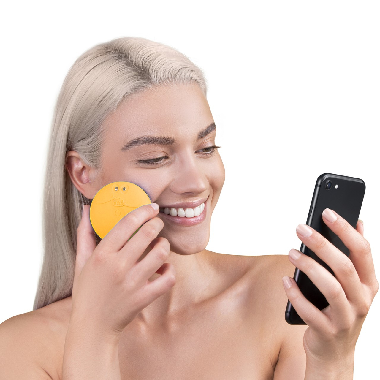 FOREO LUNA™ fofo Facial Cleansing Brush Sunflower Yellow USA