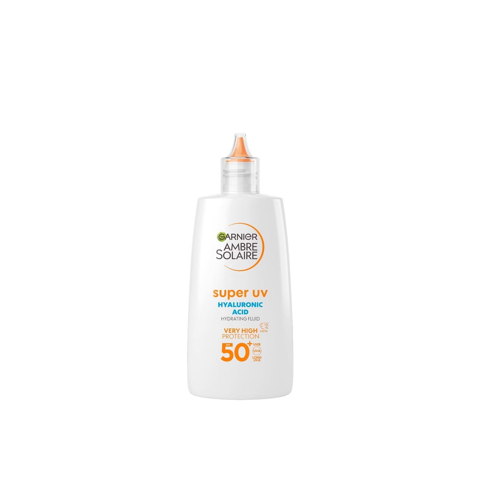 Garnier Ambre Solaire Super UV Feuchtigkeitsspendendes Fluid mit Hyaluronsäure LSF50+ Sonnenschutz 40ml — product photo