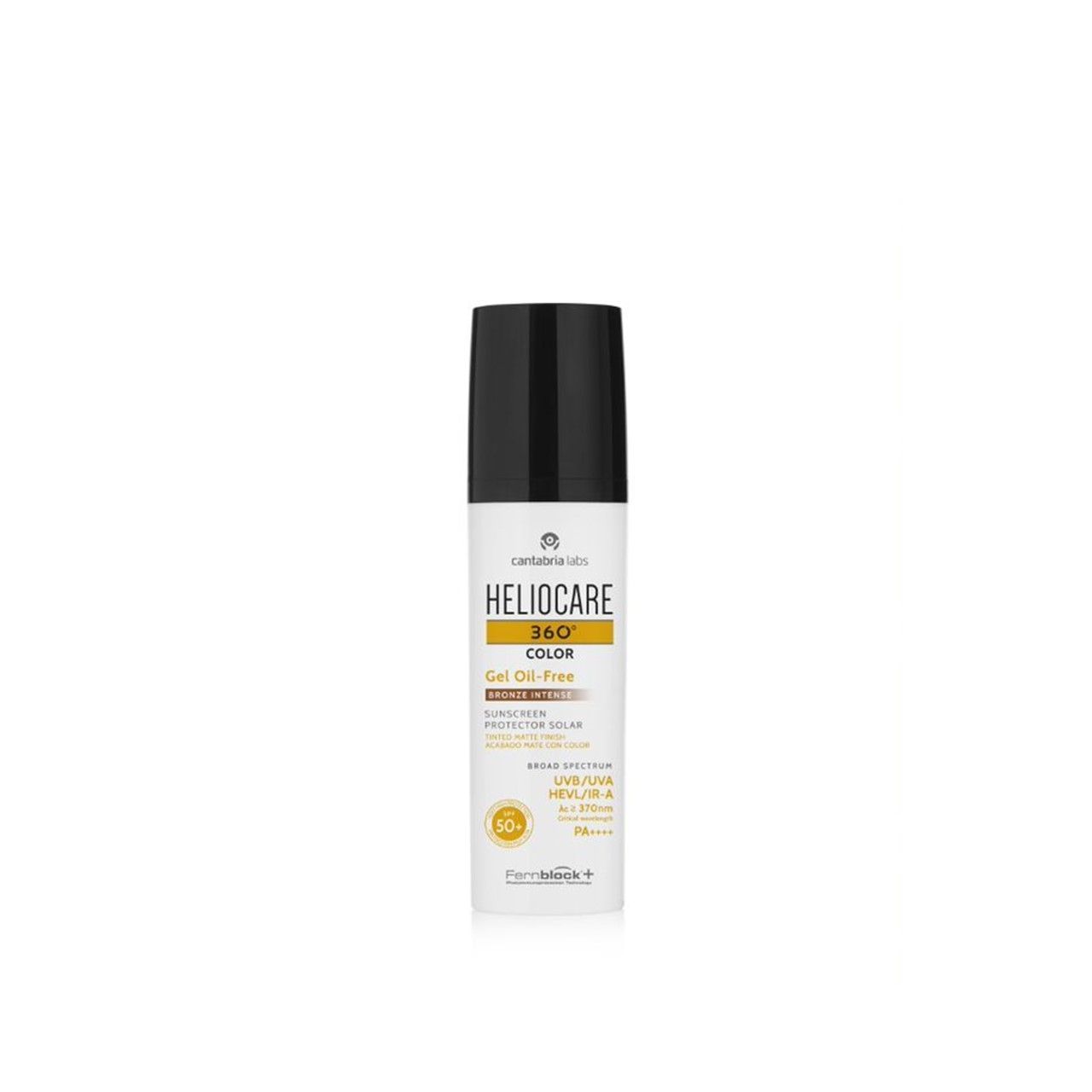 Heliocare 360º Color Gel Oil-Free SPF50+ Bronze Intense 50ml — Produktbild