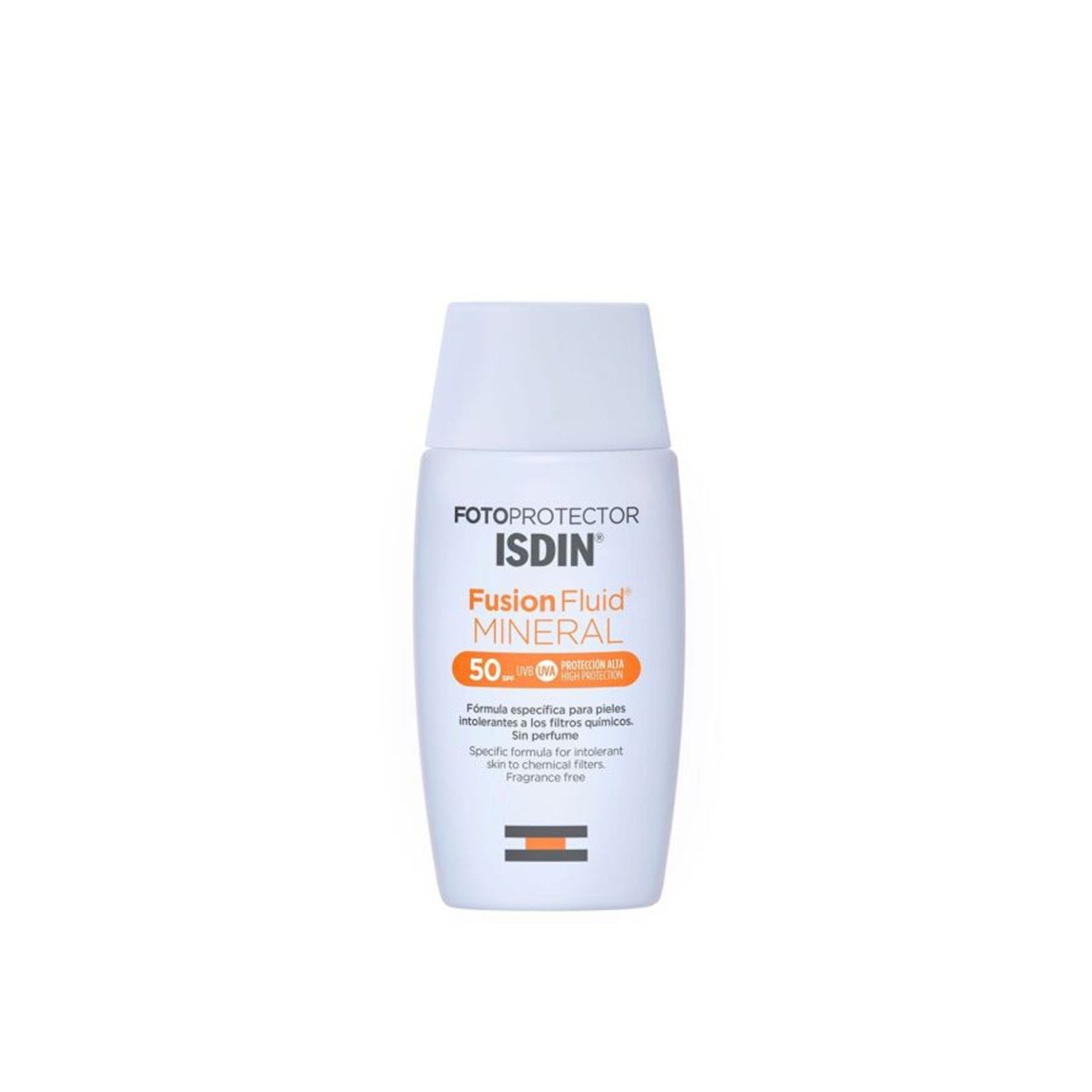 ISDIN Fotoprotector Fusion Fluid Mineral Sonnenschutz SPF50 50ml — Produktbild