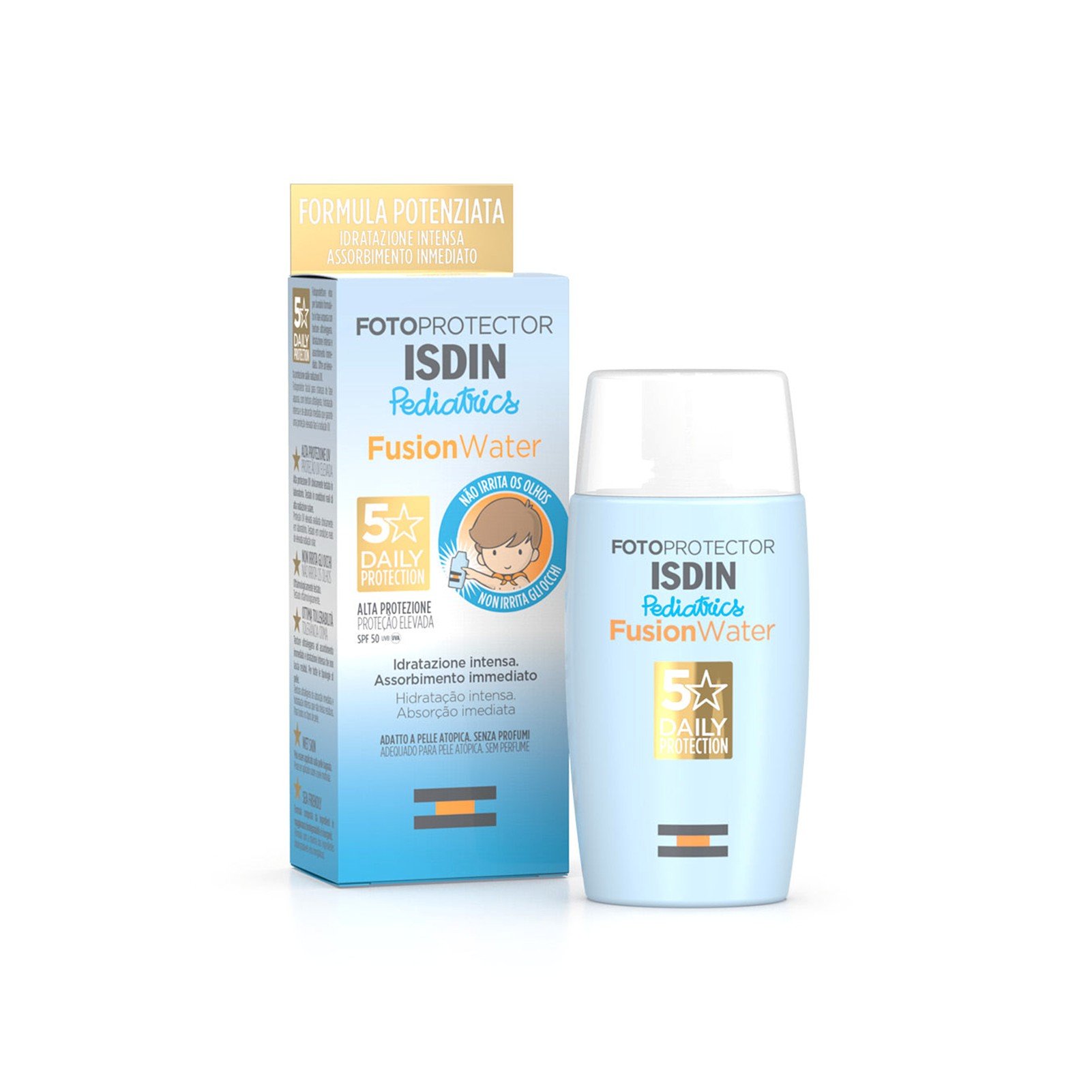 ISDIN Fotoprotector Fusion Water Magic Pediatrics SPF50 50ml — Produktbild