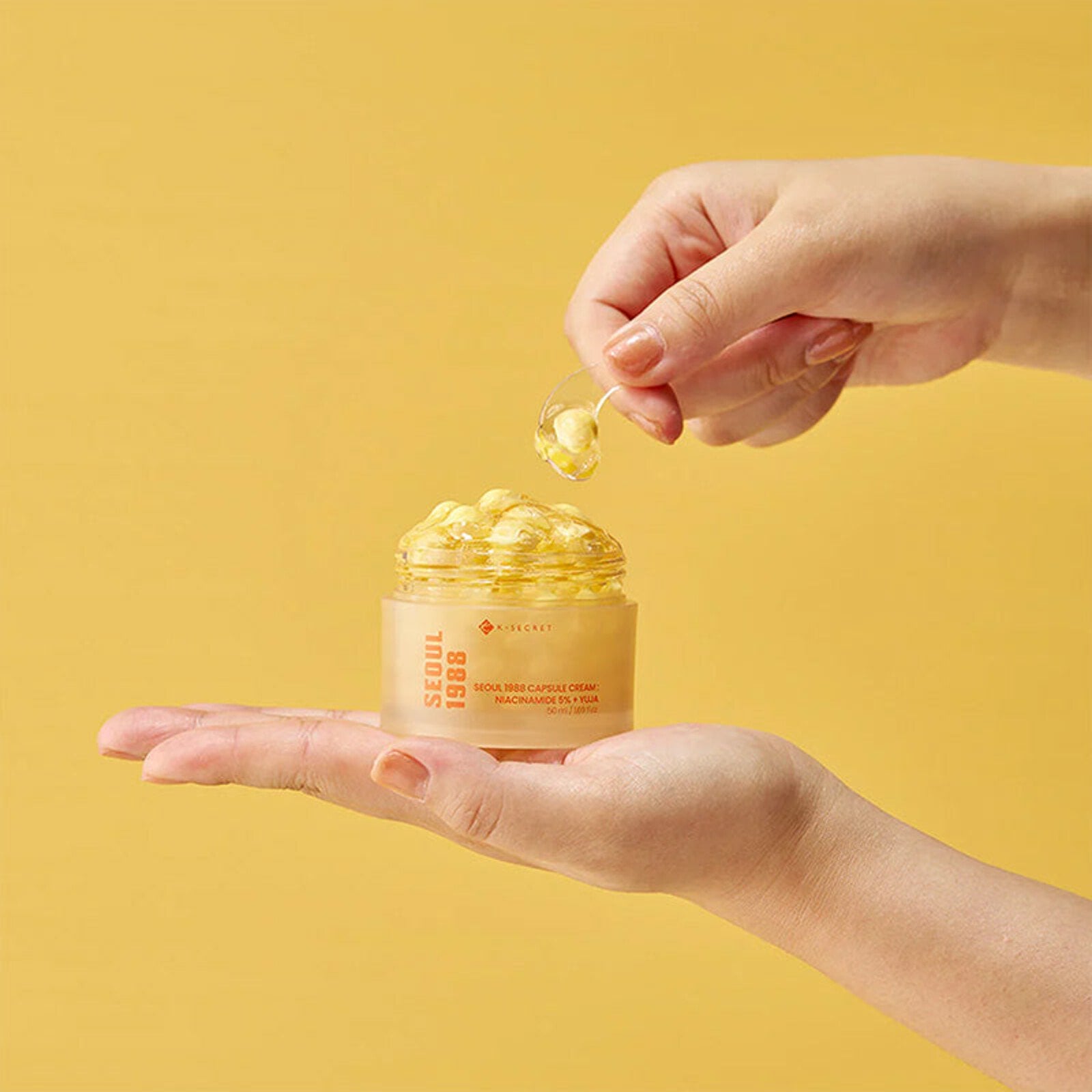 K-Secret Seoul 1988 Capsule Cream: Niacinamide 5% + Yuja - 50Ml Brasil