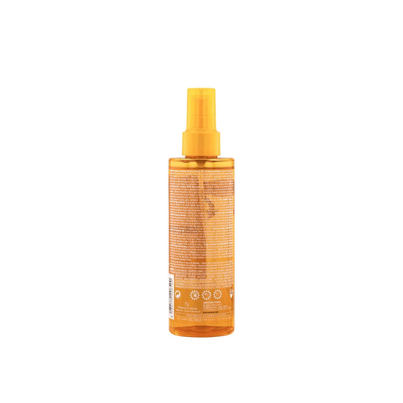 Klorane Polysianes Sun Protection Dry Oil SPF30 200ml (6.76fl oz)