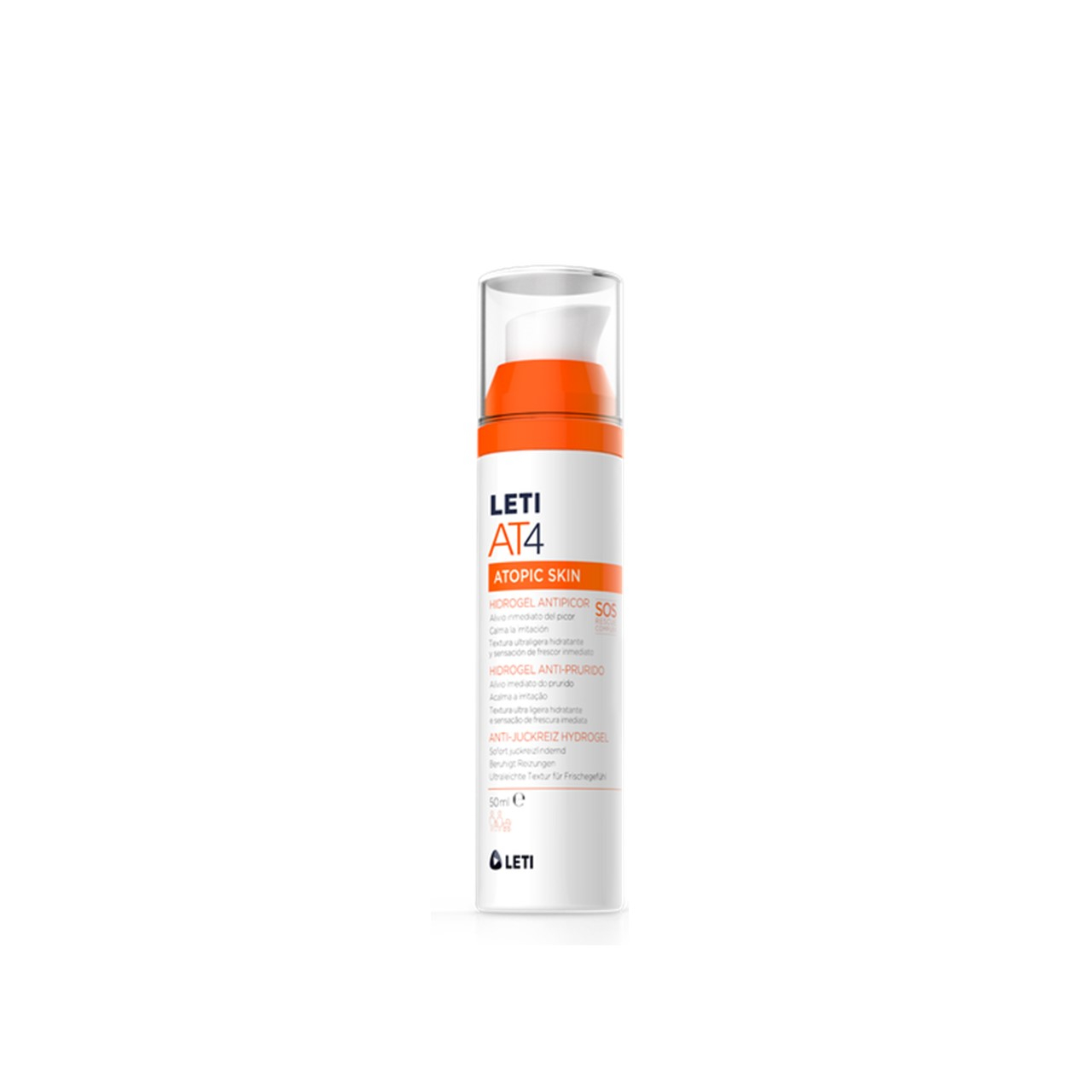 LETI AT4 Atopische Haut Anti-Juckreiz Hydrogel 50ml — Produktbild