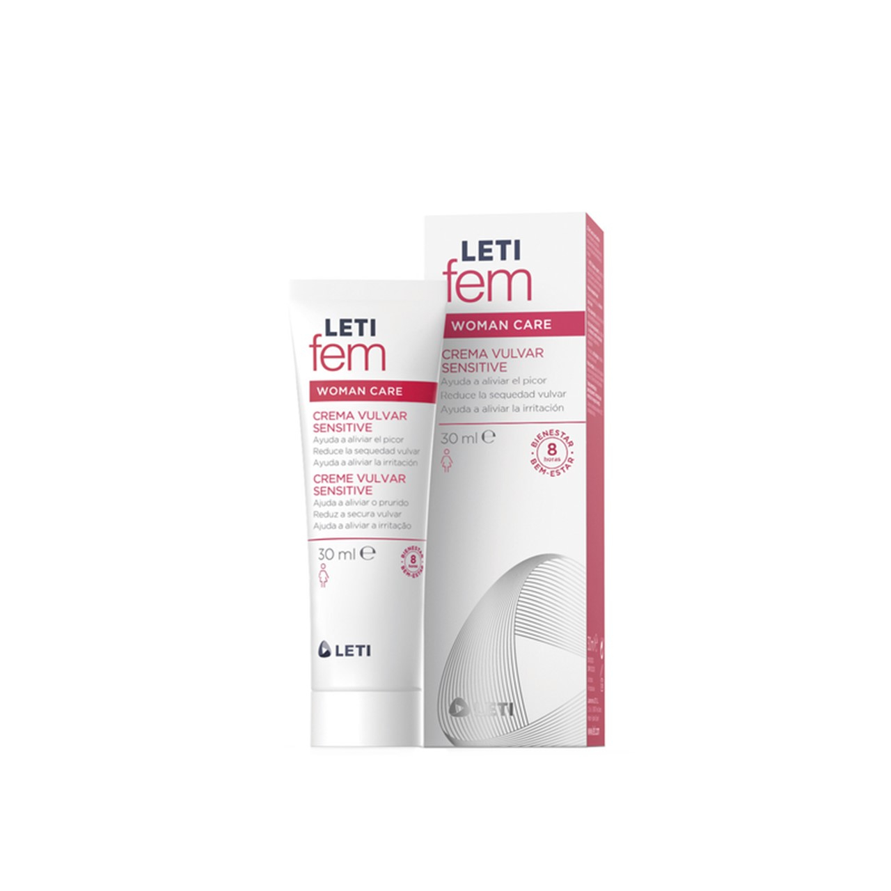 LETIfem Woman Care Vulva-Creme Sensitiv 30ml — Produktbild