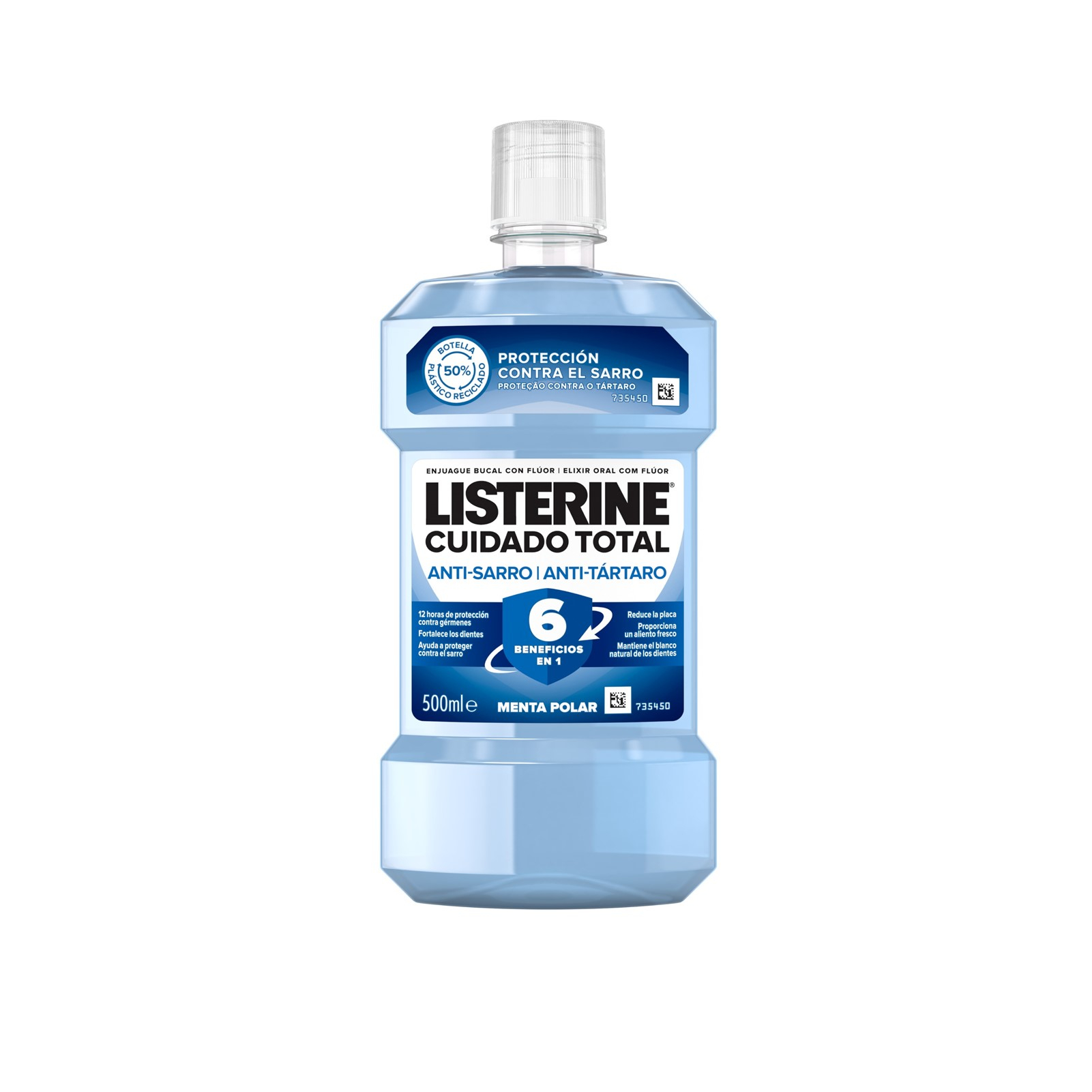 Listerine Total Care Mild Taste Mouthwash 500ml (16.9 Fl Oz - View #13