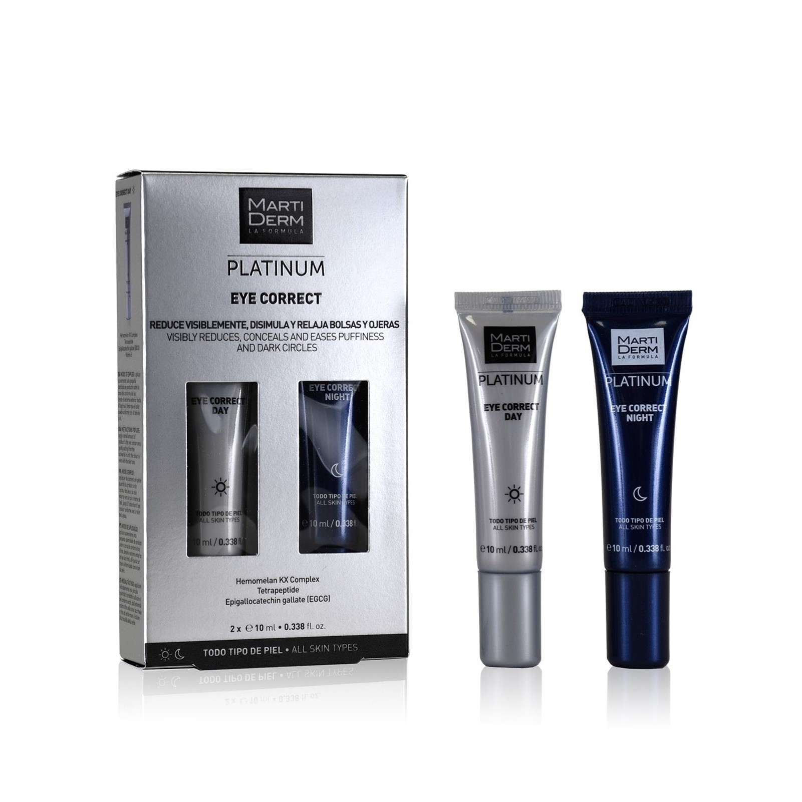Martiderm Platinum Eye Correct 2x10ml — Produktbild