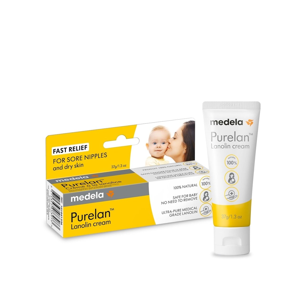 Medela Medela Purelan 100 Brustwarzencreme 37g