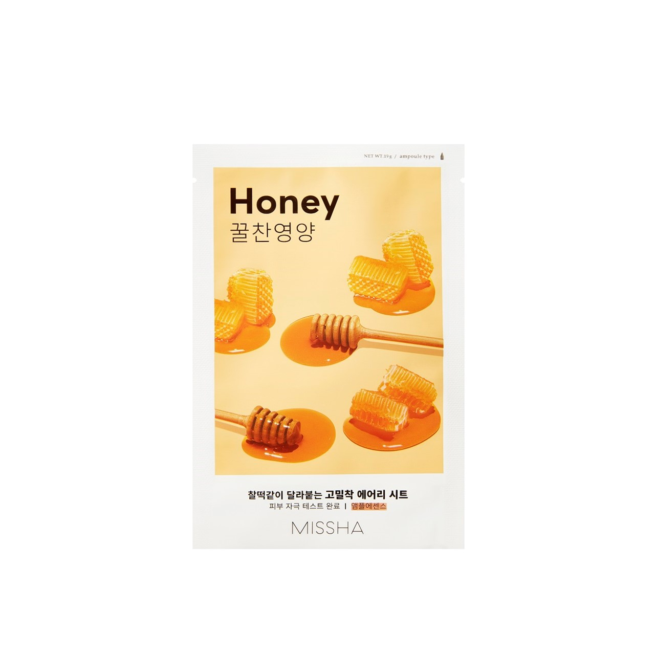 Missha Airy Fit Tuchmaske Honey 19g — Produktbild