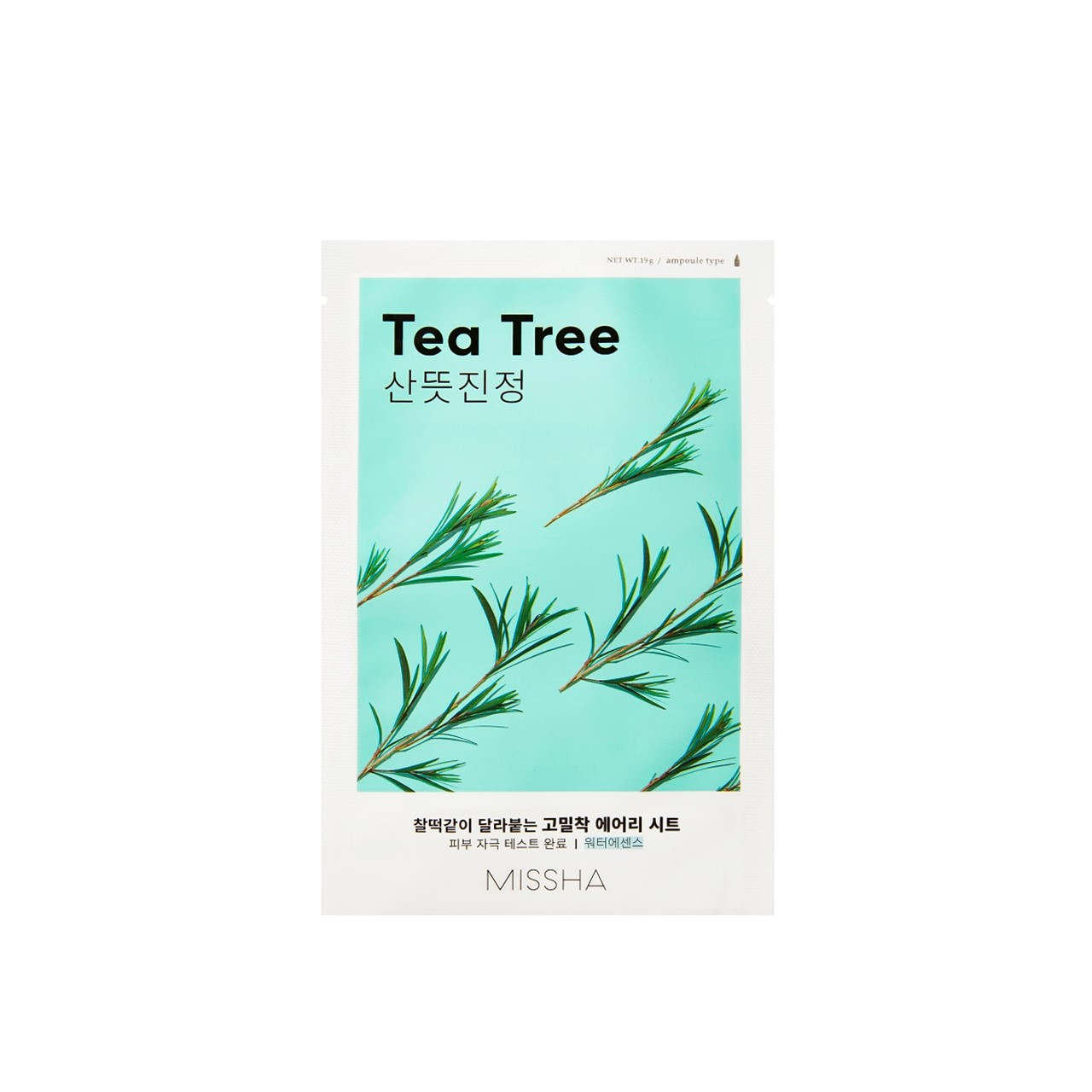 Missha Airy Fit Tuchmaske Tea Tree 19g — Produktbild