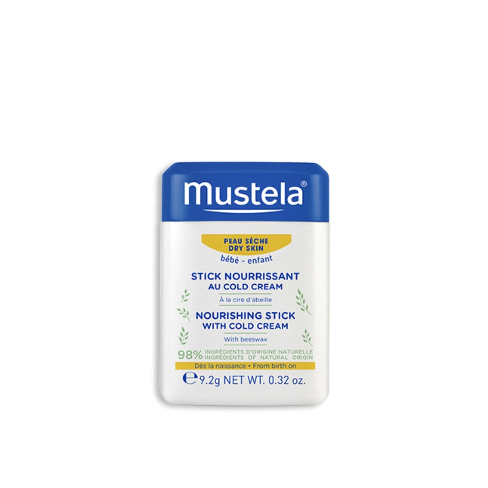Mustela Mustela Nährender Stick mit Cold Cream 9,2g