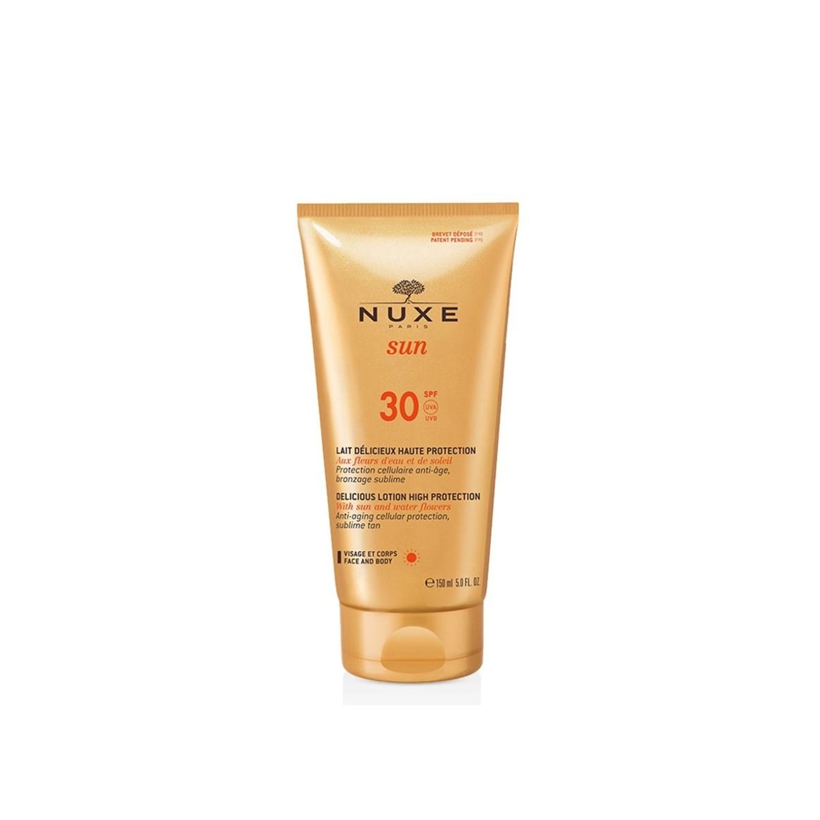 NUXE NUXE Sun Köstliche Lotion Hoher Schutz Gesicht & Körper SPF30 150ml