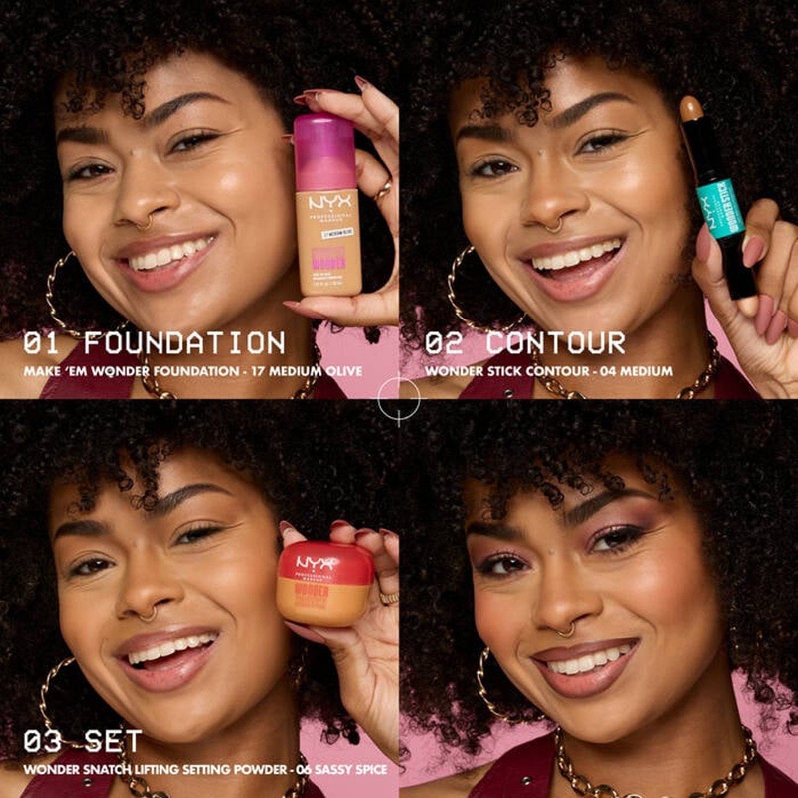 NYX Pro Makeup Make'em Wonder Soft Matte Buildable Foundation 10