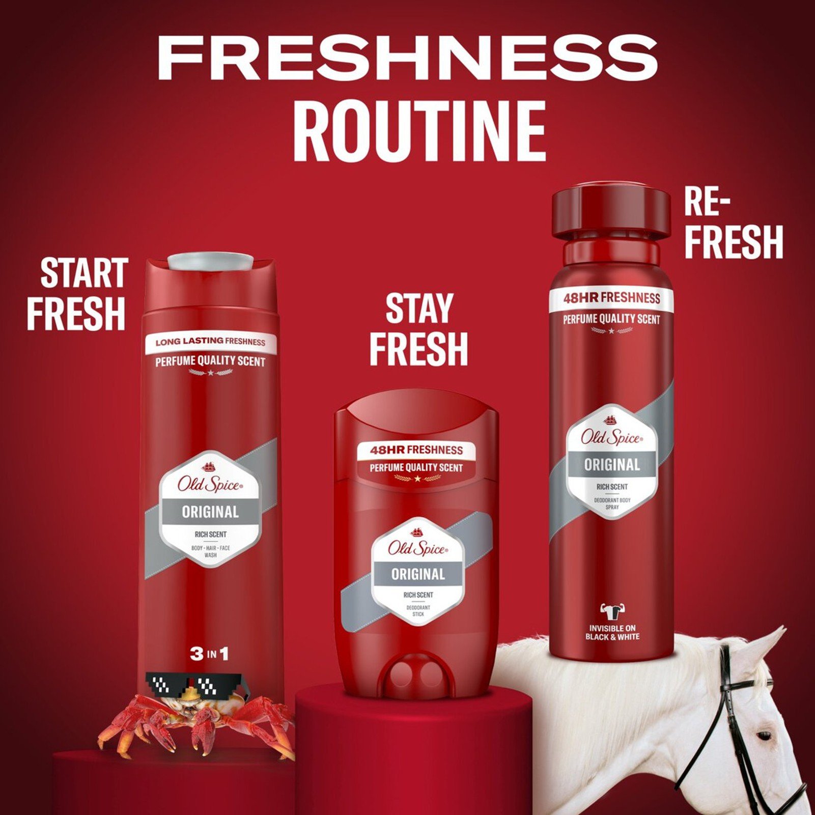 Old Spice Original Deodorant Stick 50ml (1.69fl oz)