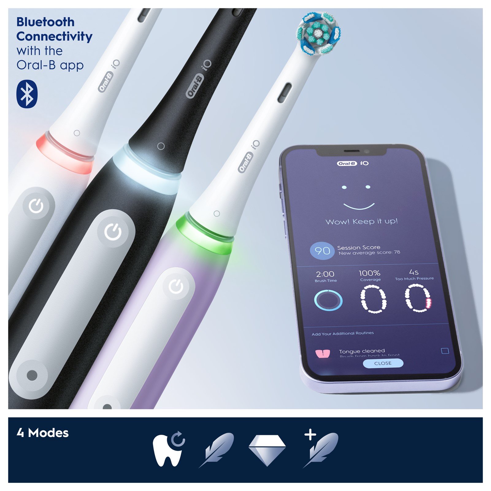 Oral−B IORBCW-7EL WHITE Oral-B iO Series 7 white alabaster (Periuta de dinti