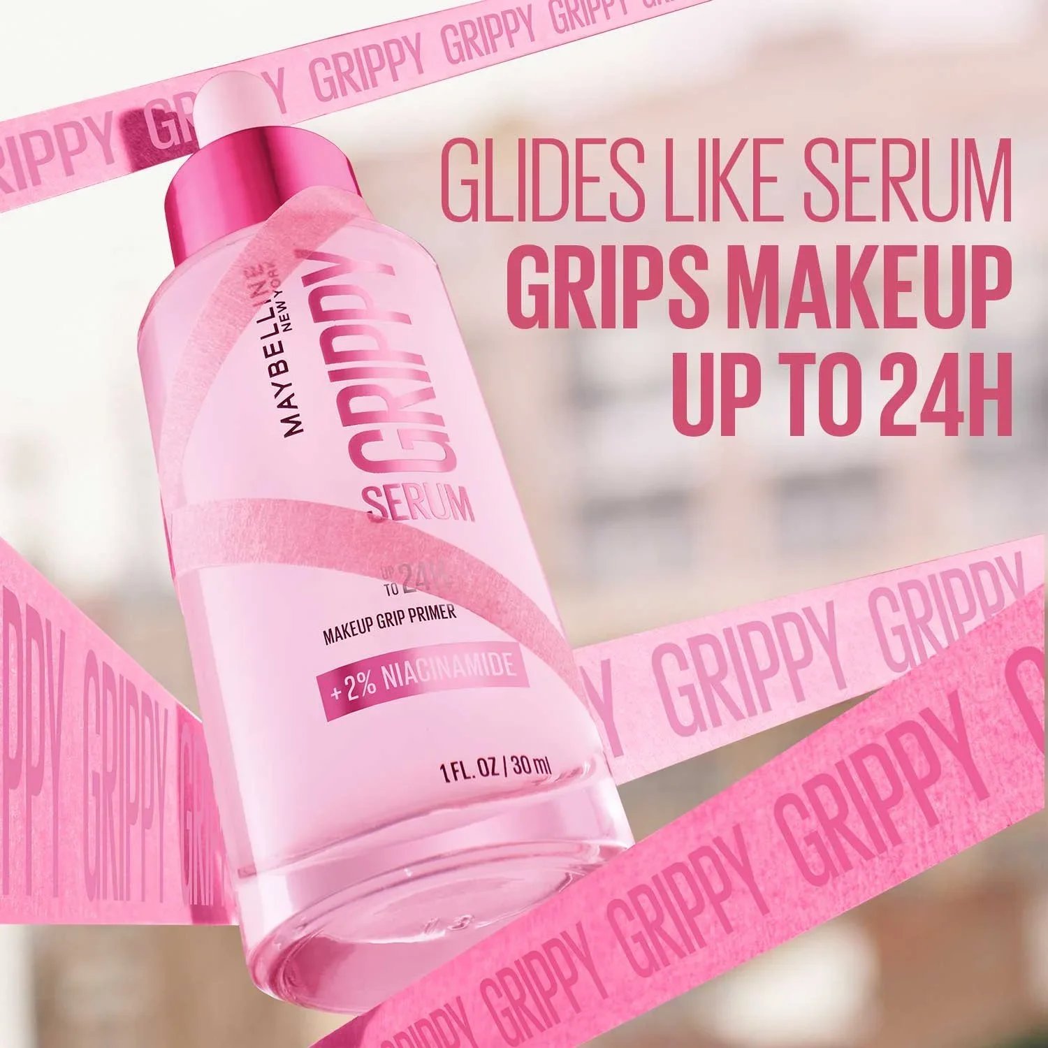 Maybelline Grippy Serum 24h Hydrating Grip Primer 30ml Cyprus