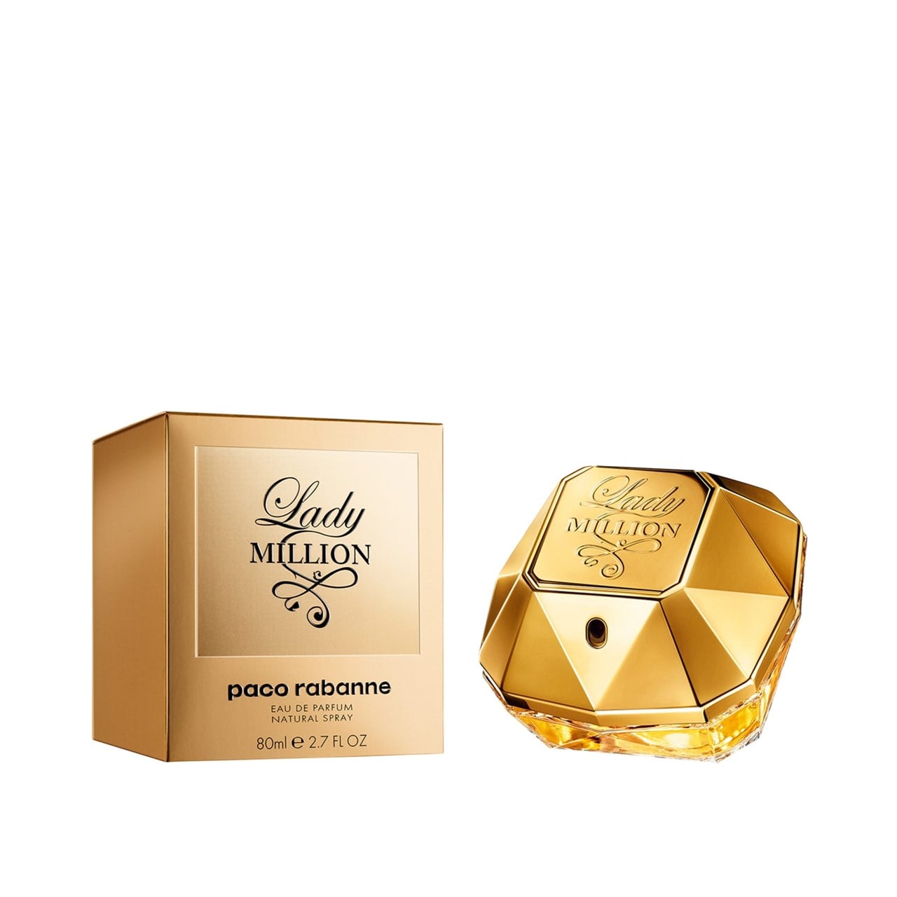 Paco rabanne 香水 Lady MILLION 80ml Paco Rabanne Lady Million Eau de Parfum 80ml Japan