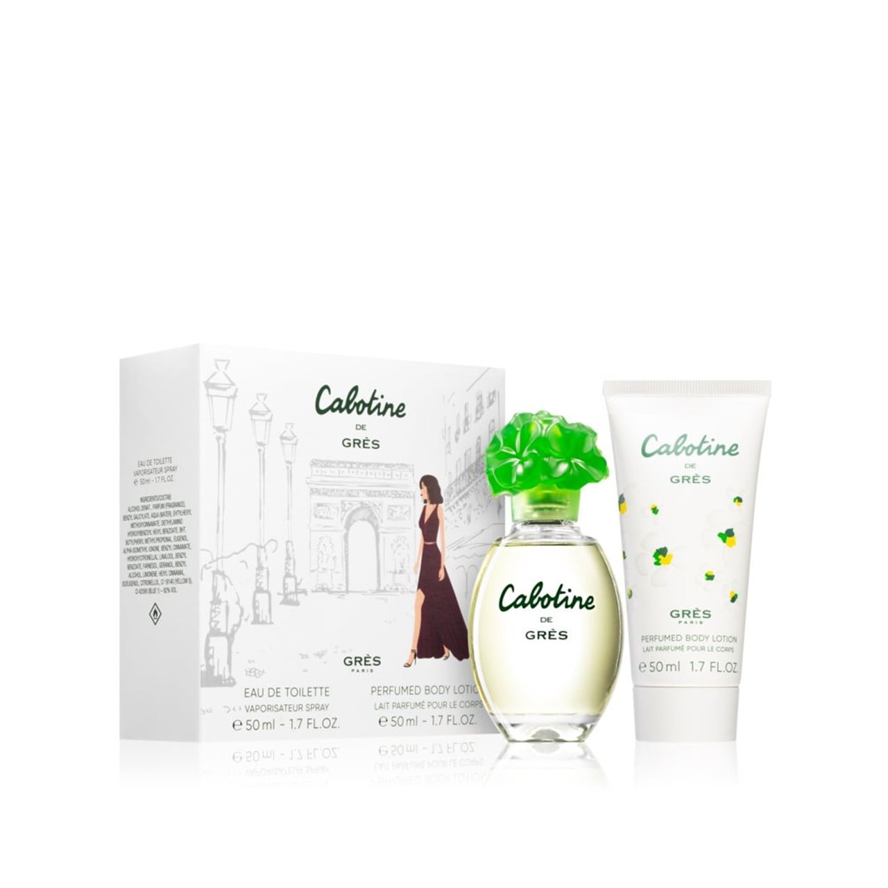 Parfums Grès Cabotine de Grès Eau de Toilette 50ml Coffret