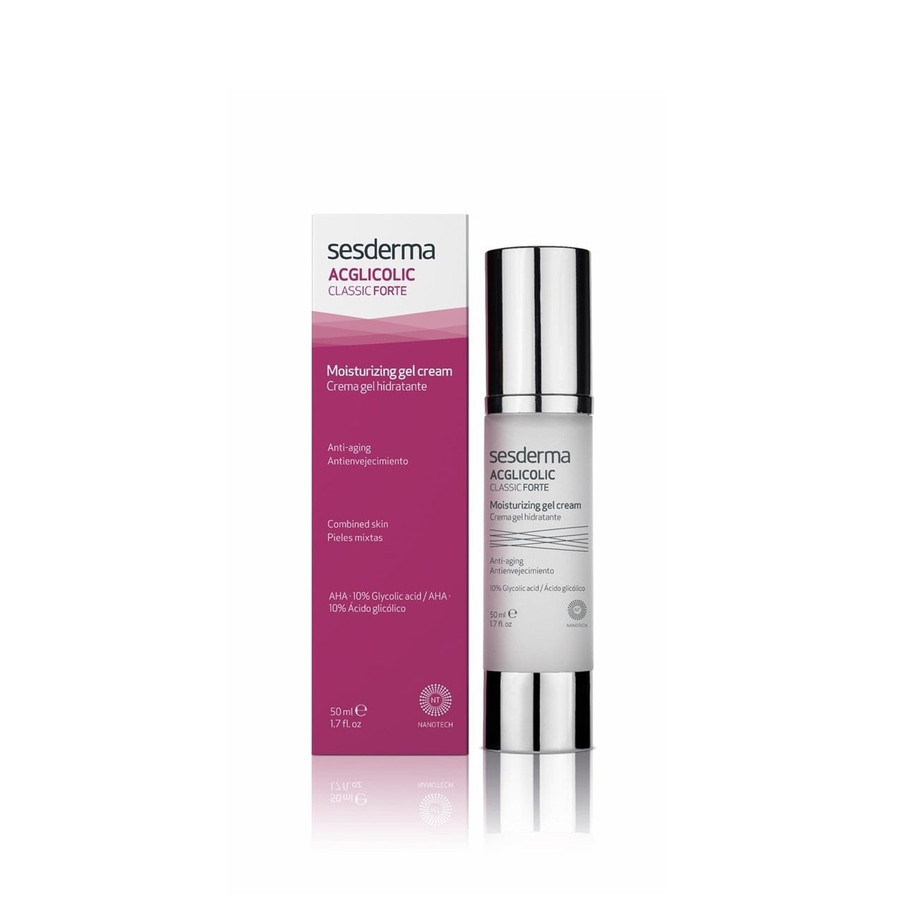 Sesderma Sesderma Acglicolic Classic Forte Feuchtigkeitsspendende Gel-Creme Glykolsäure 50ml