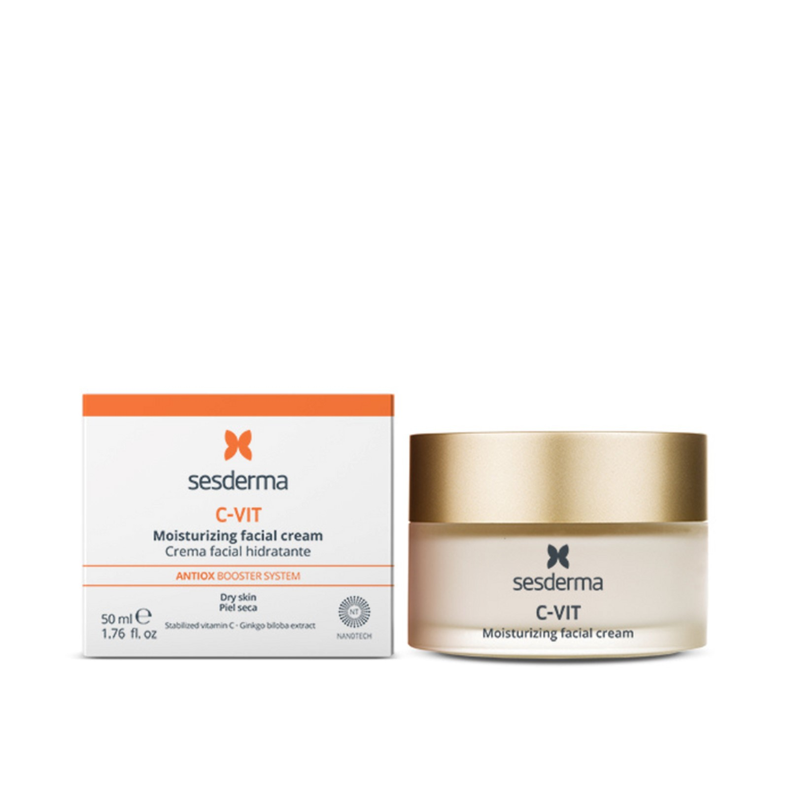 Sesderma Sesderma C-Vit Feuchtigkeitsspendende Gesichtscreme Vitamin C 50ml