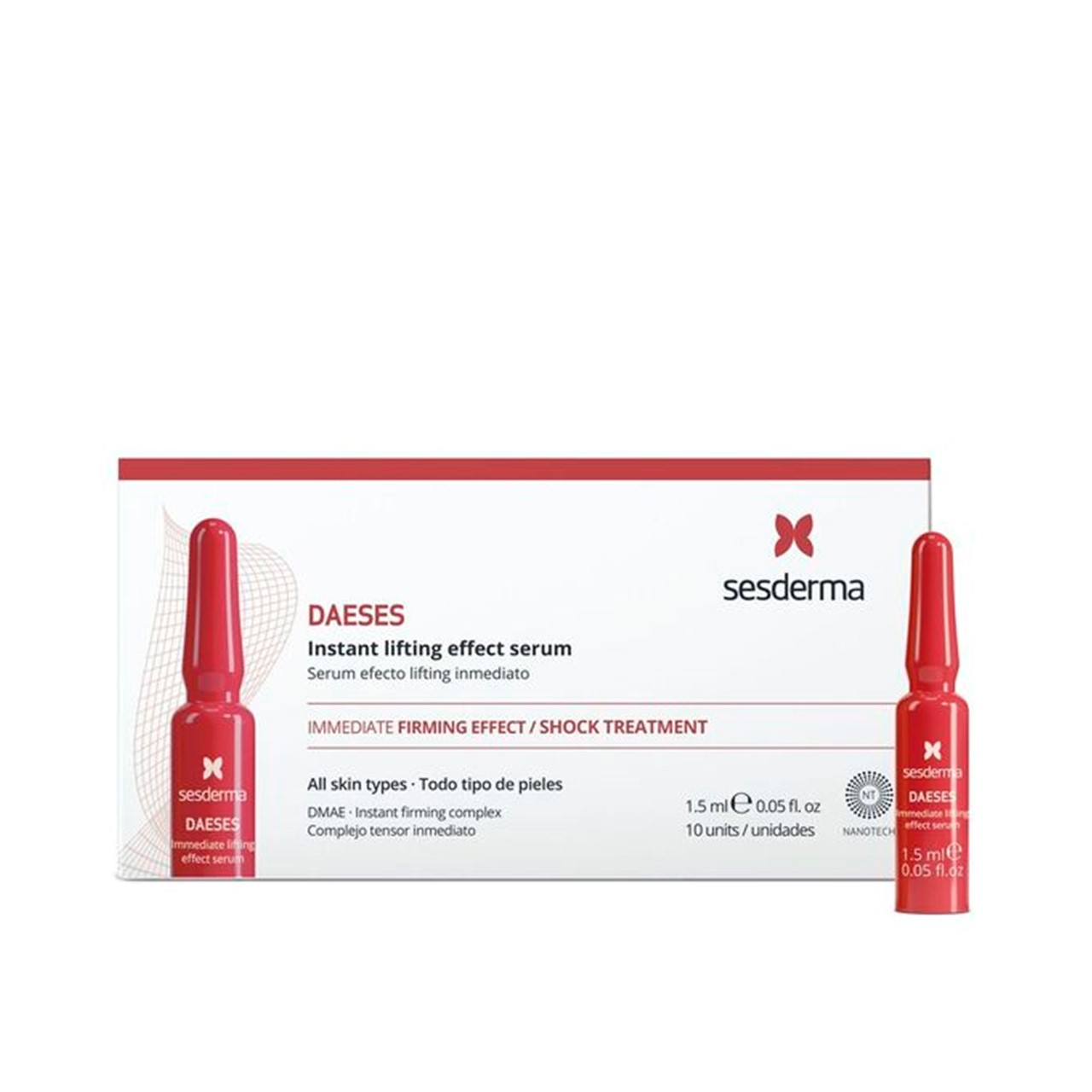 Sesderma Daeses Ampullen Serum mit Sofort-Lifting-Effekt 10x1,5ml — product photo