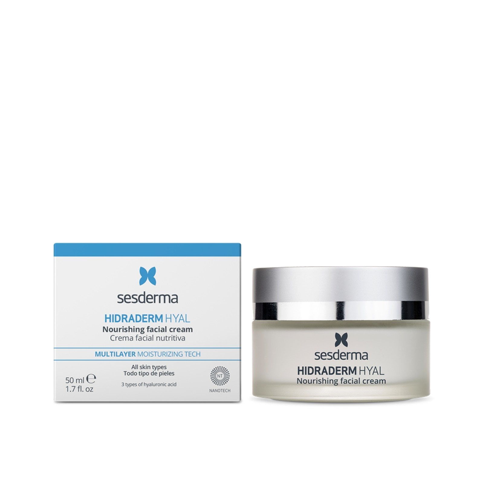Sesderma Hidraderm Hyal Pflegende Gesichtscreme 50ml — product photo