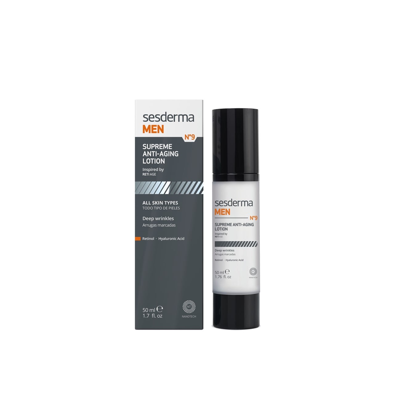 Sesderma Men Nº9 Supreme Anti-Aging Lotion 50ml — Produktbild