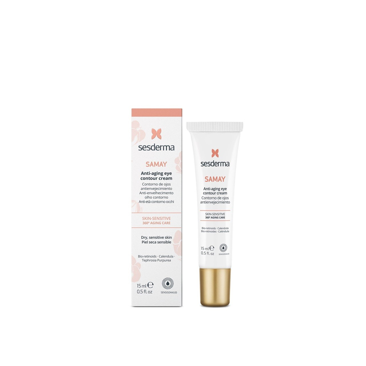 Sesderma Samay Anti-Aging Augenkonturcreme 15ml — Produktbild