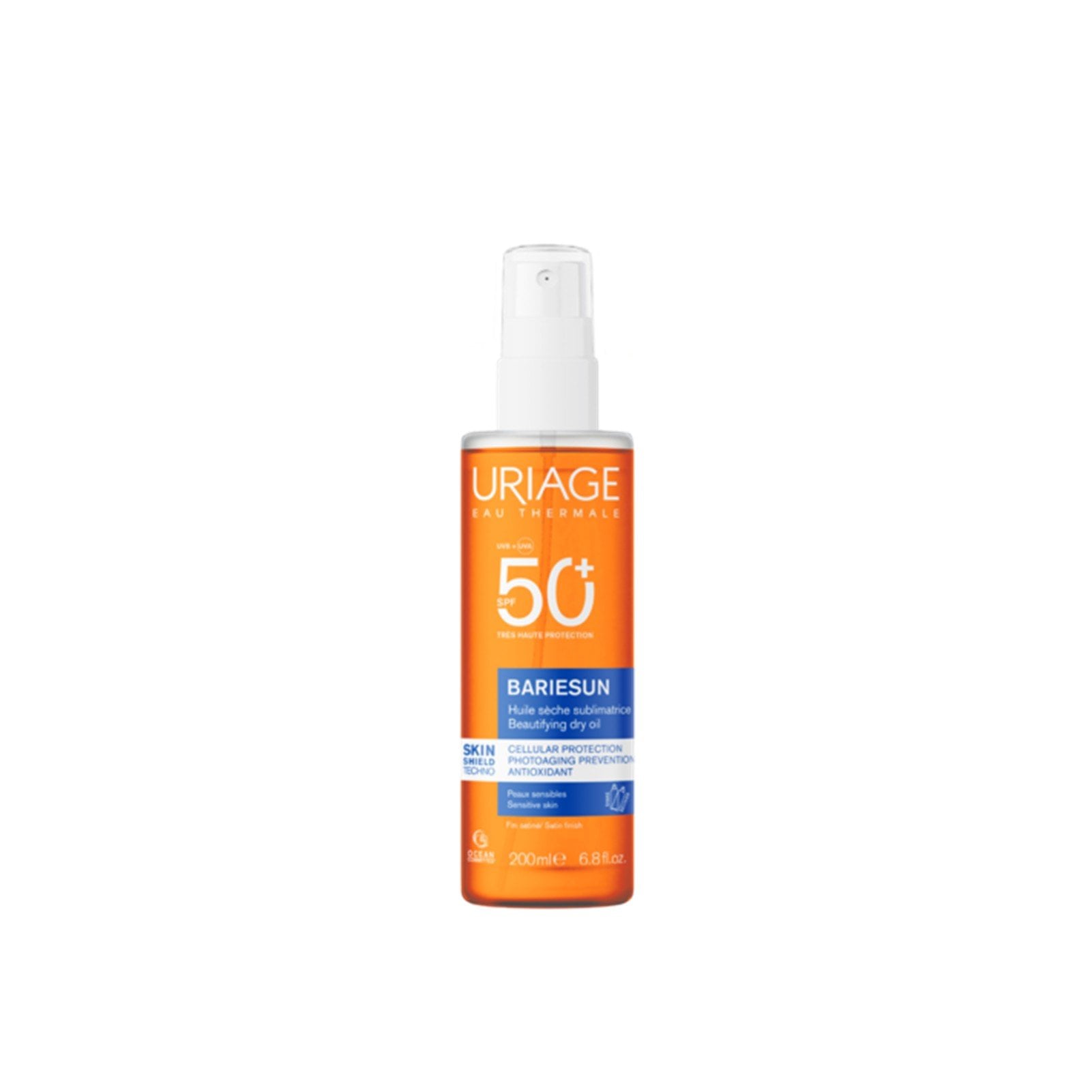 Uriage Uriage Bariesun Verschönerndes Trockenöl SPF50+ 200ml